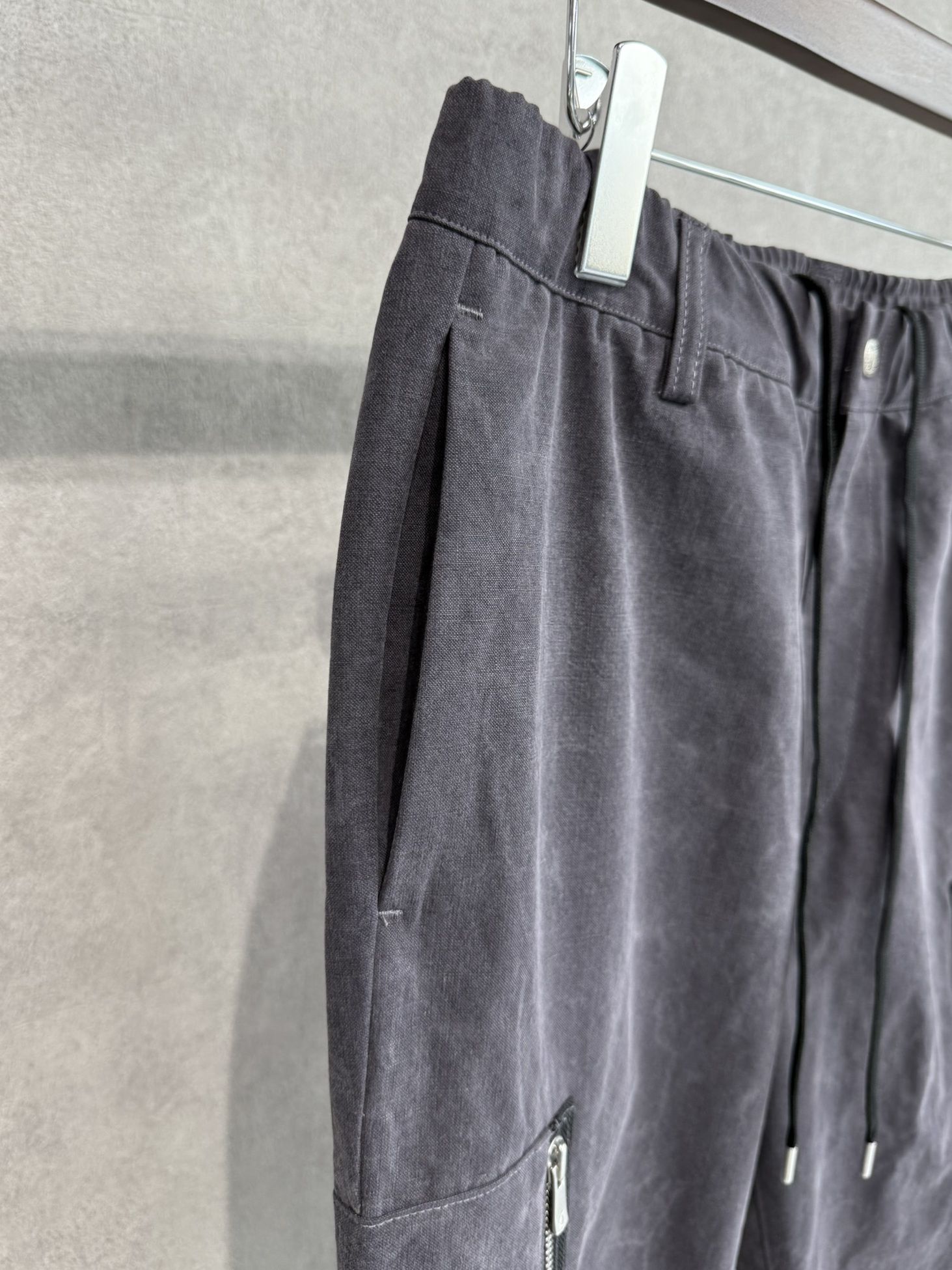 DAVID CARGO PANTS / RC37-ST-040 / ミリタリーワイドカーゴパンツ / ヴィンテージブラック