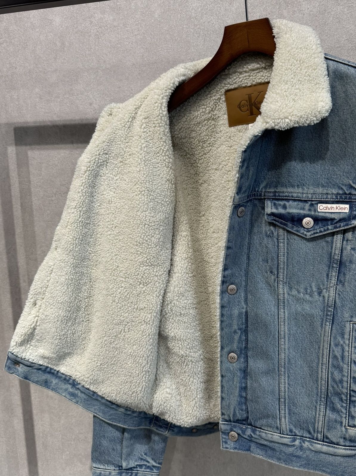 90s シェルパトラッカージャケット / ボアデニムジャケット / 4RD310G / 01J(ライトブルー)