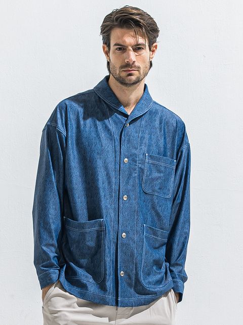 RUSH CAVER ALL / RC40-JK-002 / ラッシュガードカバーオール / ダークインディゴ (5月中旬入荷予定)