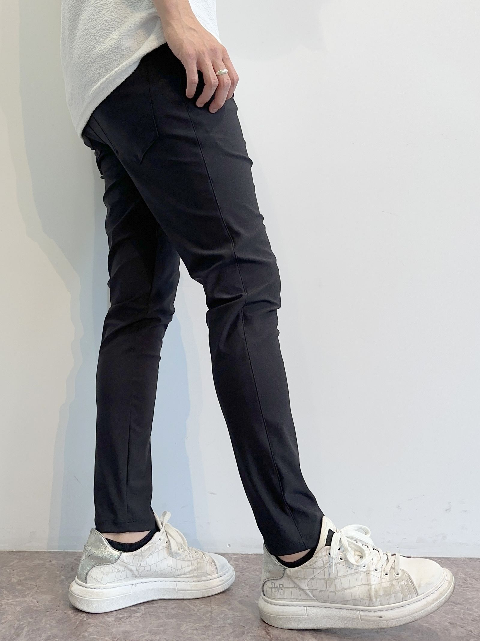 JAMES EASY PANTS / RC28-ST-034 / 5ポケットイージーパンツ / ブラック