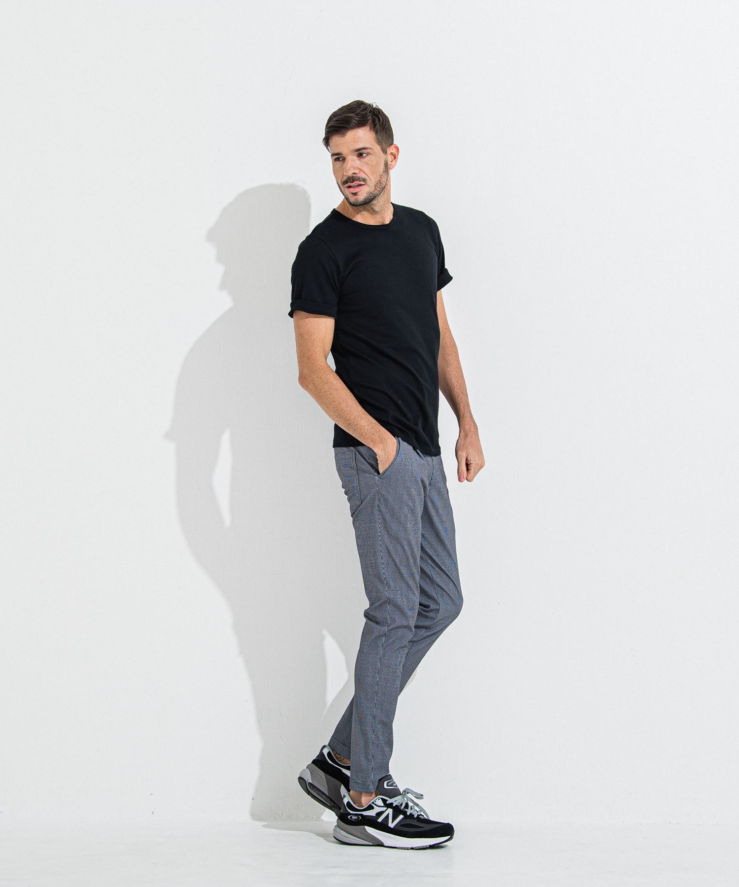 CHRIS EASY TUCK  PANTS / RC36-ST-016T / イージータックパンツ / チェックブラック