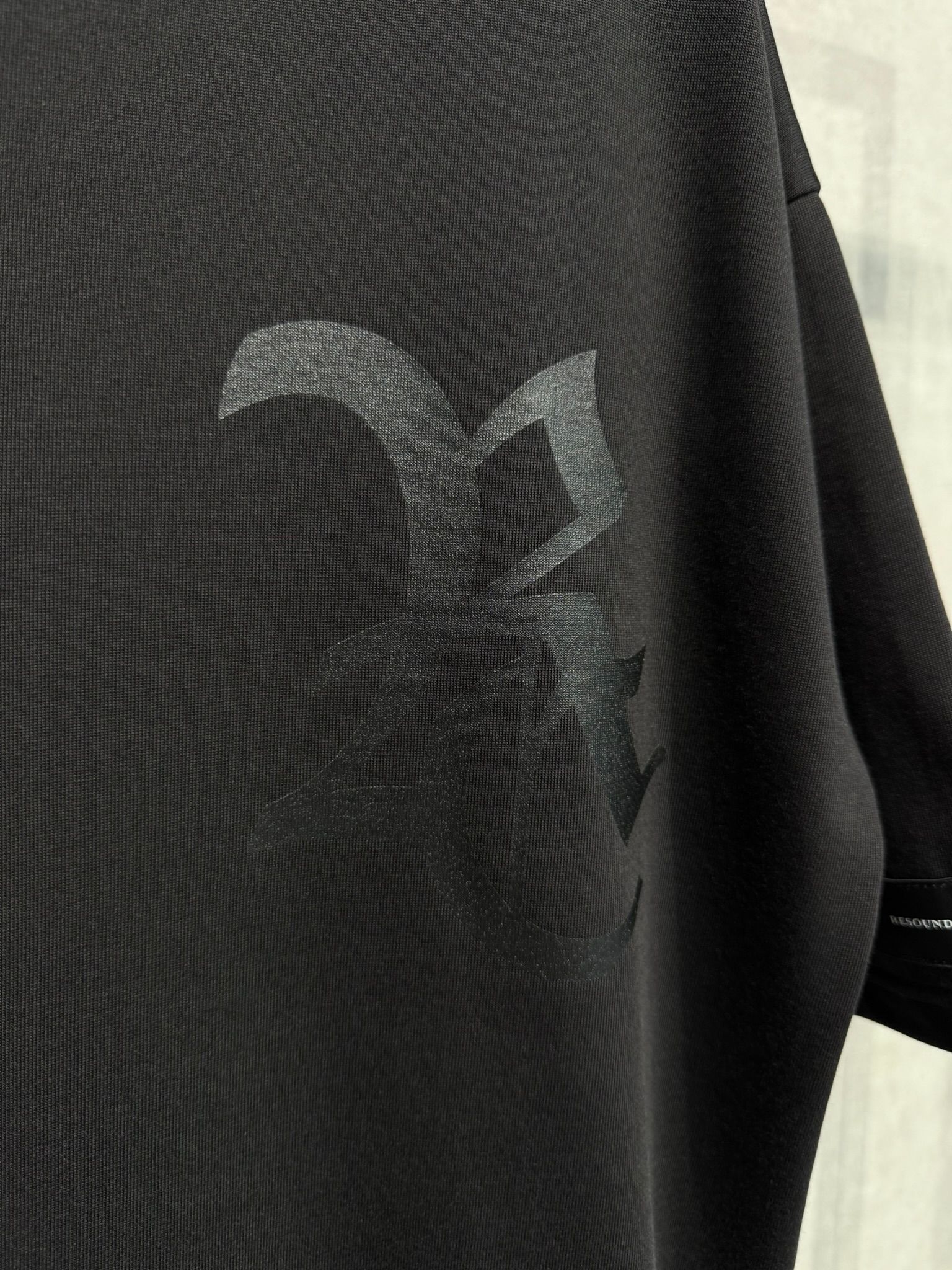 RC OVER TEE / RC36-T-006 / RCロゴビッグTシャツ / ブラック×ブラック