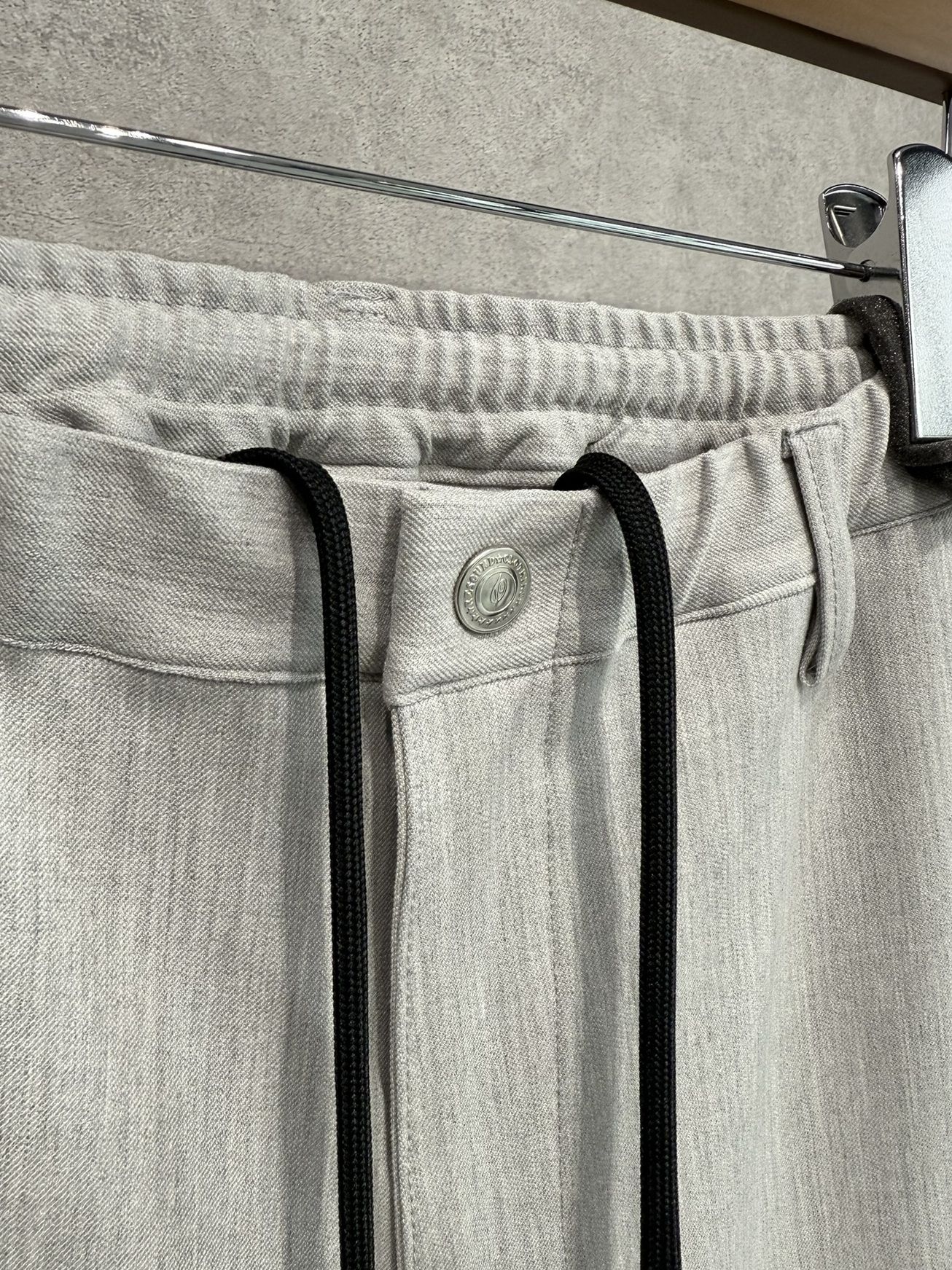 PAT WIDE EASY PANTS / RC38-ST-036BN / ワイドテーパードパンツ / グレー (1月上旬入荷予定)