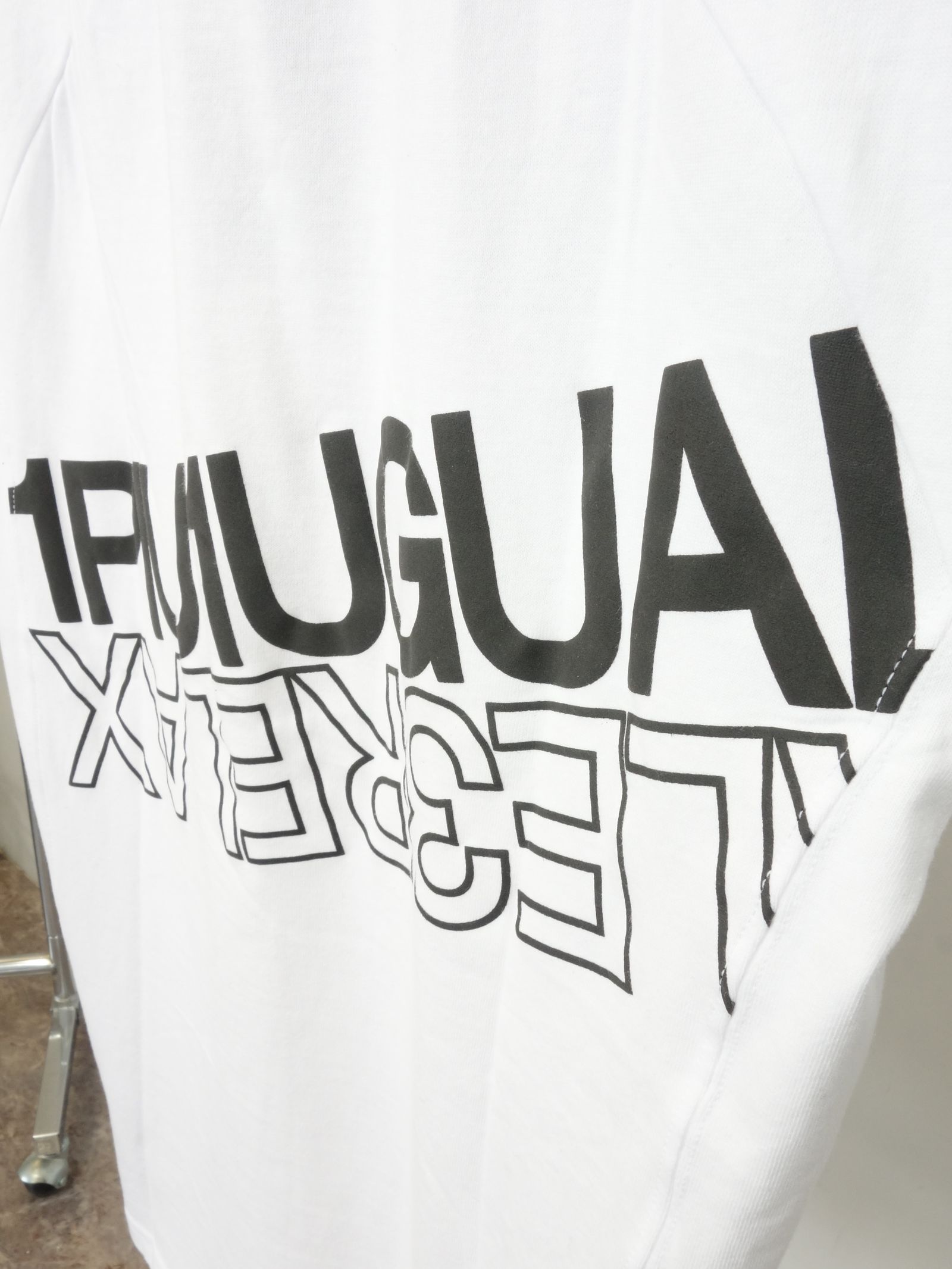 ハイデンシティダブルロゴ半袖Tシャツ / ust-21001