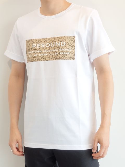 LEO BOX ROGO ROLL UP JERSEY TEE / RC20-T-004 / ボックスロゴTシャツ ※