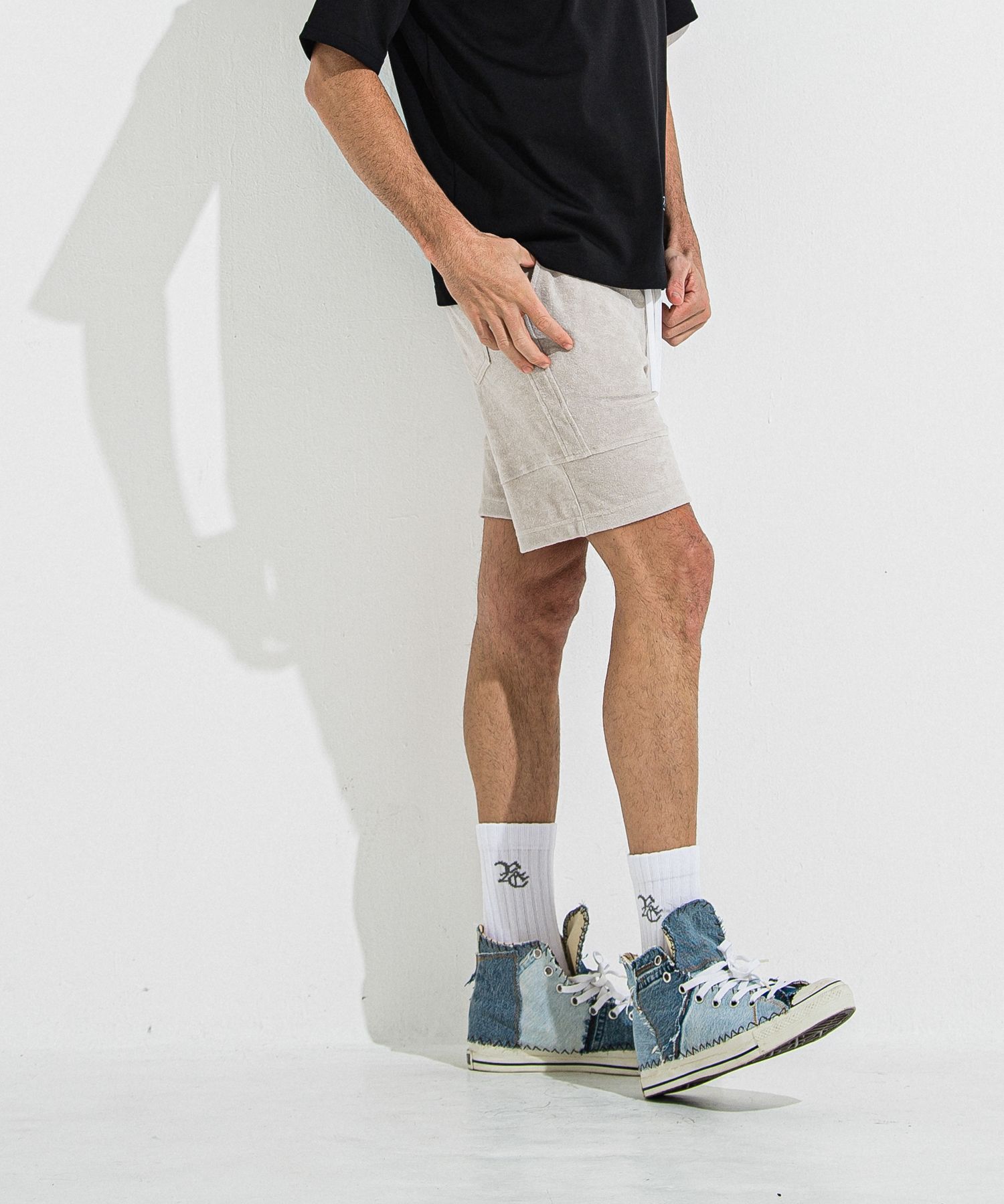 TYLER PILE SHORTS / RC36-HP-001 / パイルラインショーツ / グレージュ