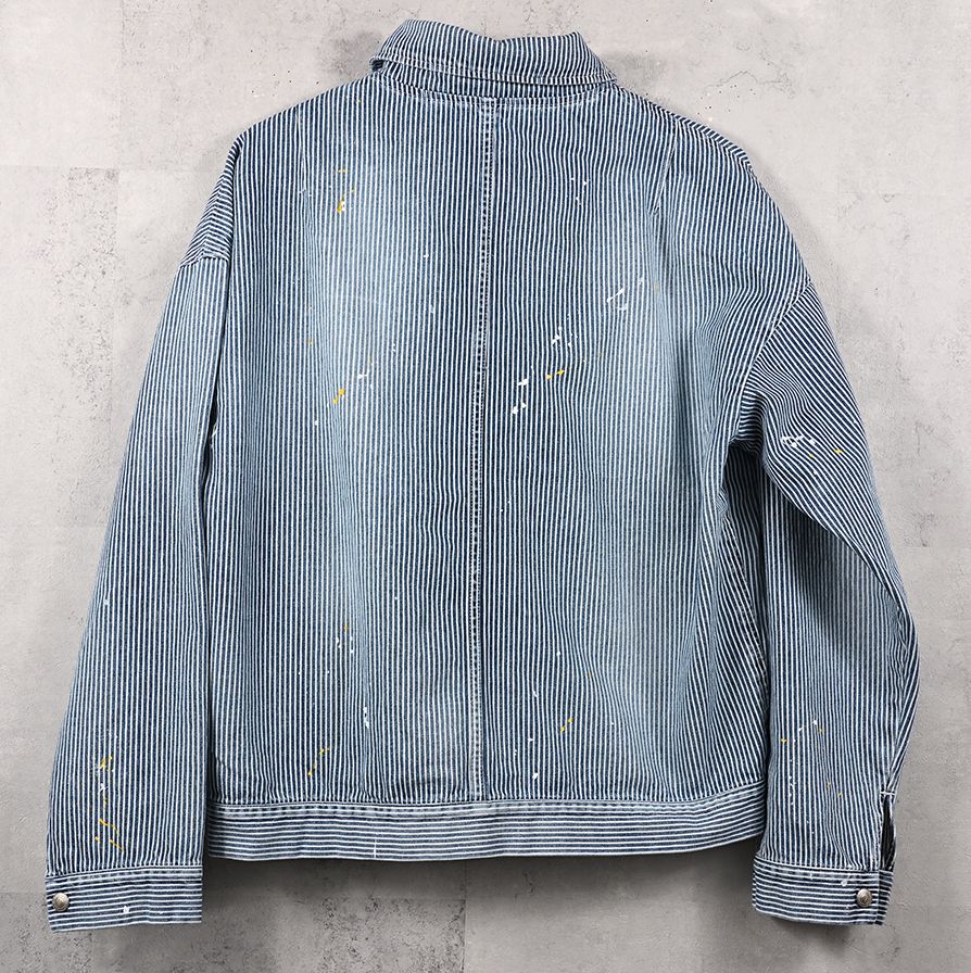 LDENIM AG FLIGHT JACKET / RC41-JK-001 / デニムフライトジャケット / ヒッコリー (8月中旬入荷予定)
