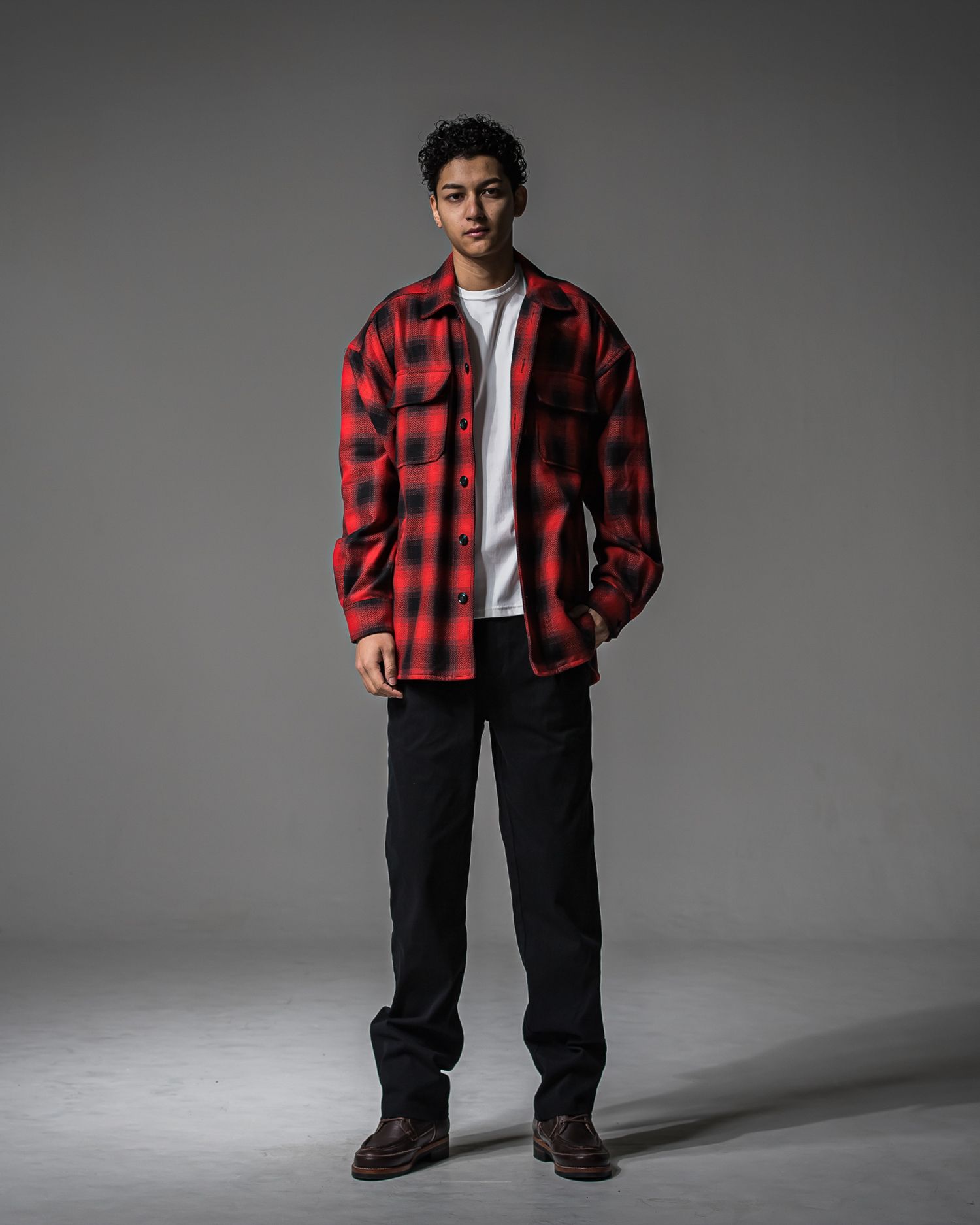 DENIM JERSEY WIDE PT / RC37-ST-016WTD / ライトオンスデニムジャージ ワイドパンツ / ブラック