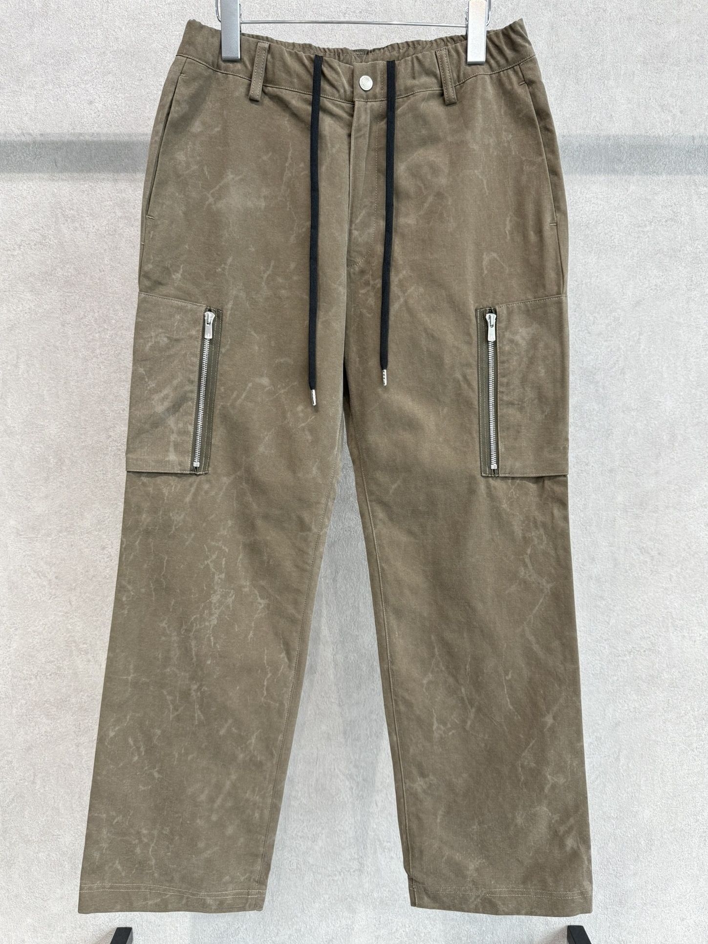 DAVID CARGO PANTS / RC37-ST-040 / ミリタリーワイドカーゴパンツ / ヴィンテージカーキ