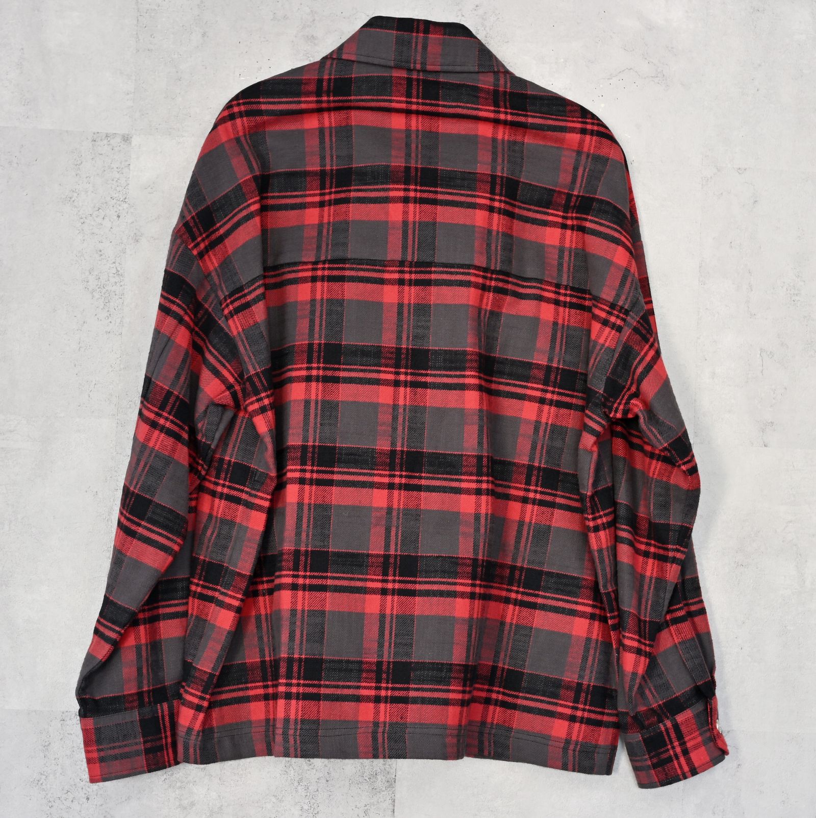 OLD SLABL CHECK JK / RC42-JK-005 / チェックCPOジャケット / レッド (12月下旬入荷予定)