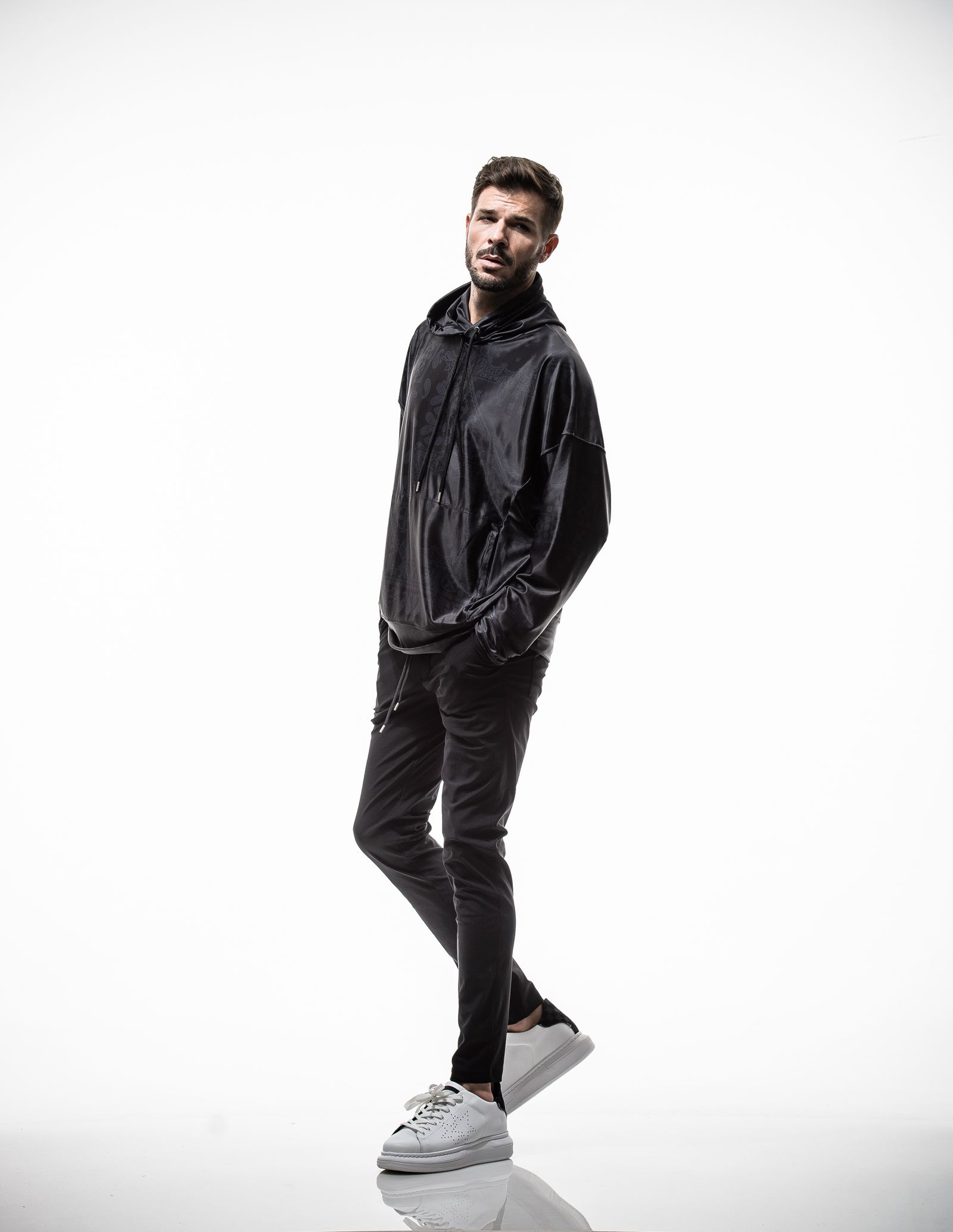 【※期間限定販売※】 BANDANA RUSH LOOSE HOODIE / RC19-C-003 / ラッシュガードパーカー