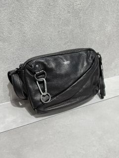 オイルドレザー ミニショルダーバッグ / DCD-01438B / ブラック×ブラック