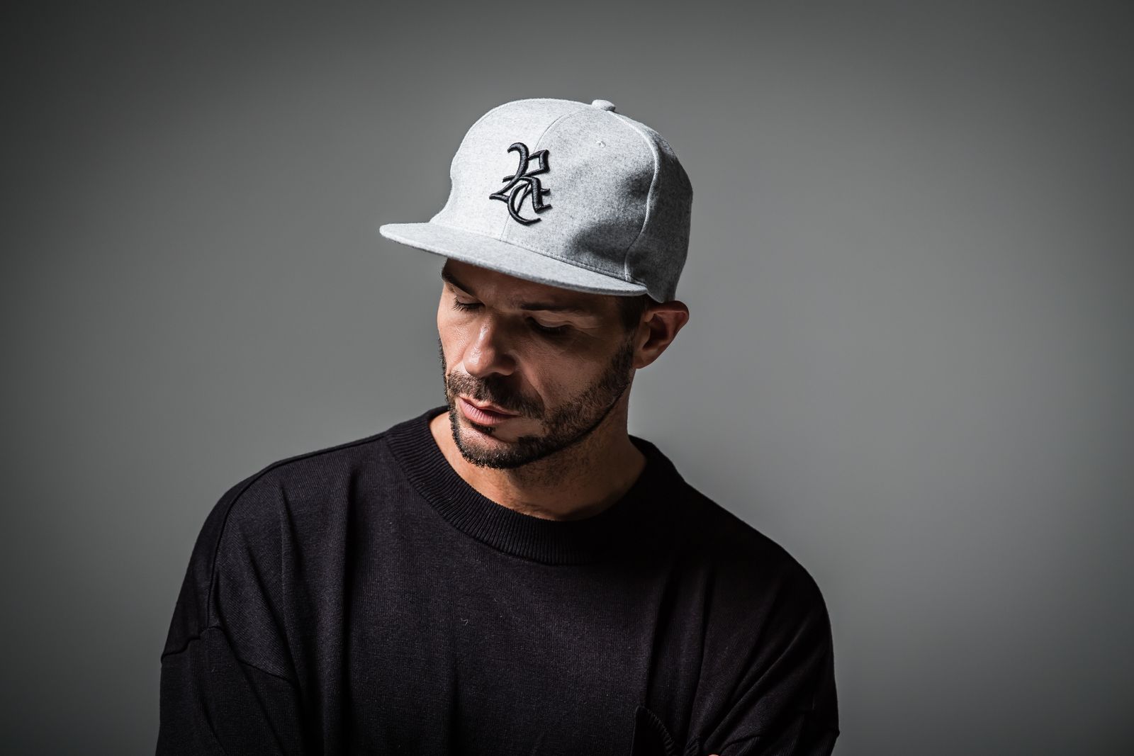 PLAIN WAVE RC BB CAP / RC30-CAP-001 / 刺繍ロゴベースボールキャップ / グレー