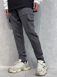 DARRELL CARGO PT / RC37-ST-010 / ダンボールジャージ カーゴパンツ / チャコール