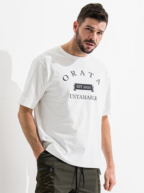 VINTAGE COLLEGE CREW T / OR2-T-001 / プリントTシャツ / ホワイト (6月中旬入荷予定)