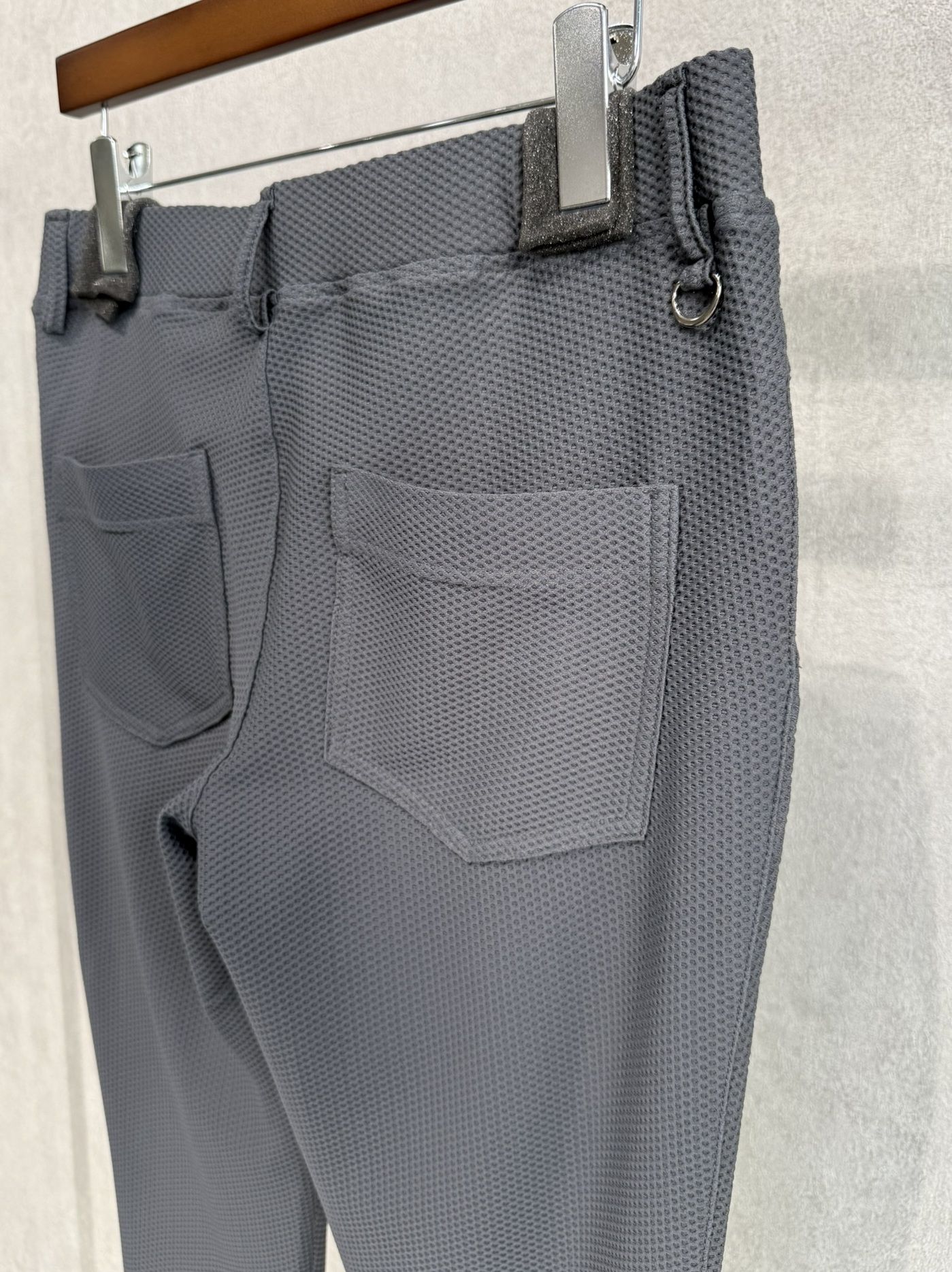 CHRIS EASY TUCK PANTS / RC40-ST-016T / イージータックパンツ / メッシュチャコール