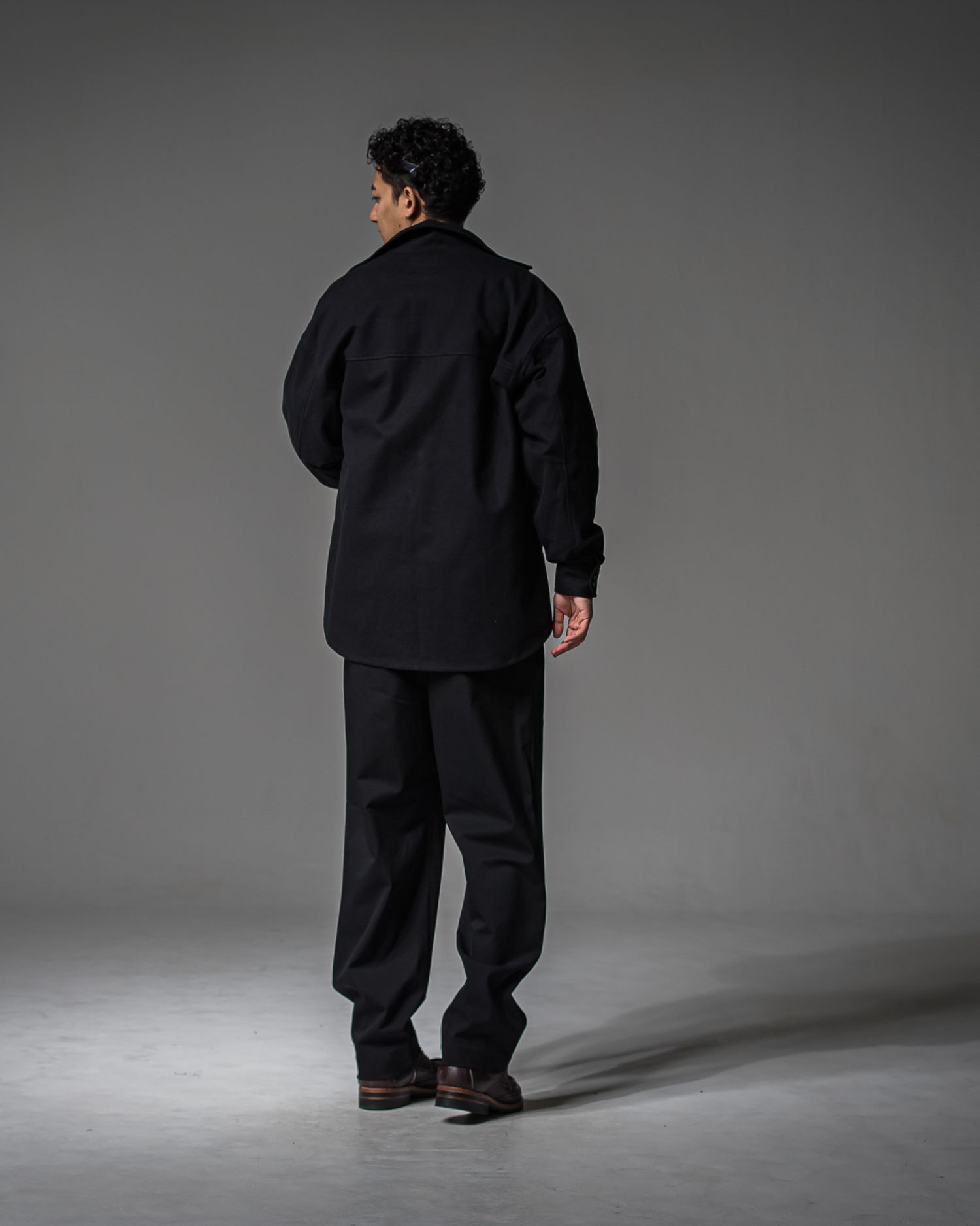 BEN PANTS / RC37-ST-038 / スーパーワイドパンツ / ブラック