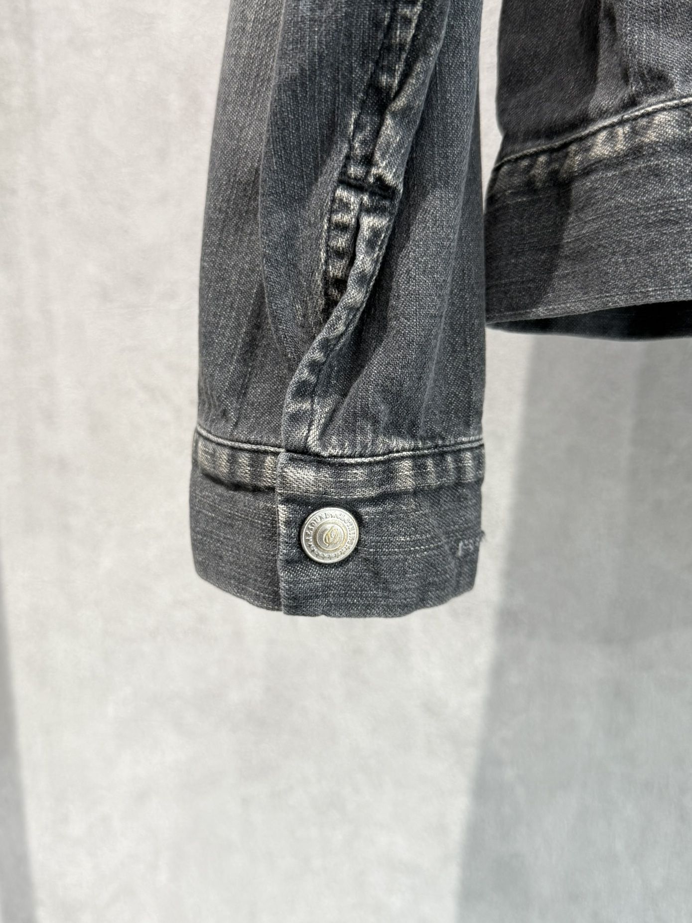 LDENIM AG FLIGHT JACKET / RC37-JK-001 / デニムフライトジャケット / ブラックユーズド