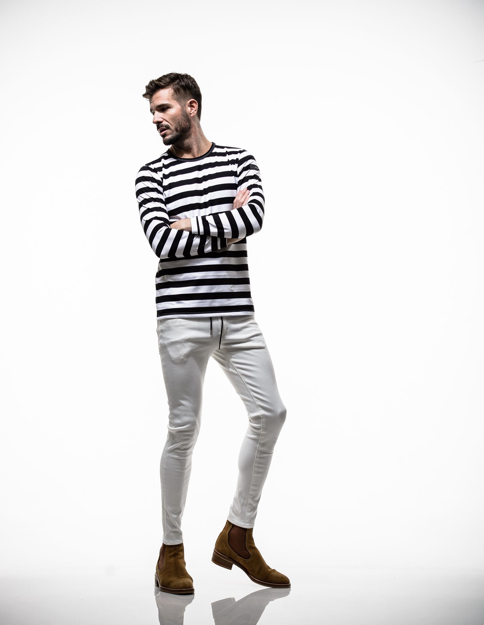 JERSEY LONG TEE / RC19-T-001 / ボーダーロングスリーブTシャツ