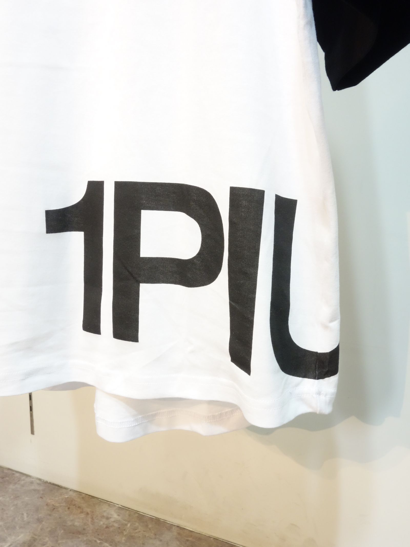 オーバーサイズバイカラー半袖Tシャツ / ust-22016