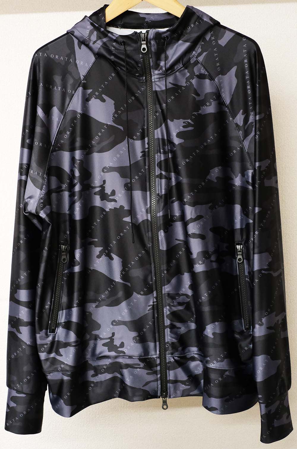ORATA メンズ　カモフラパーカー　オラータ　迷彩パーカー ORATA - RUSH ZIP HOODIE / OR1-C-004 / ラッシュガードジップ