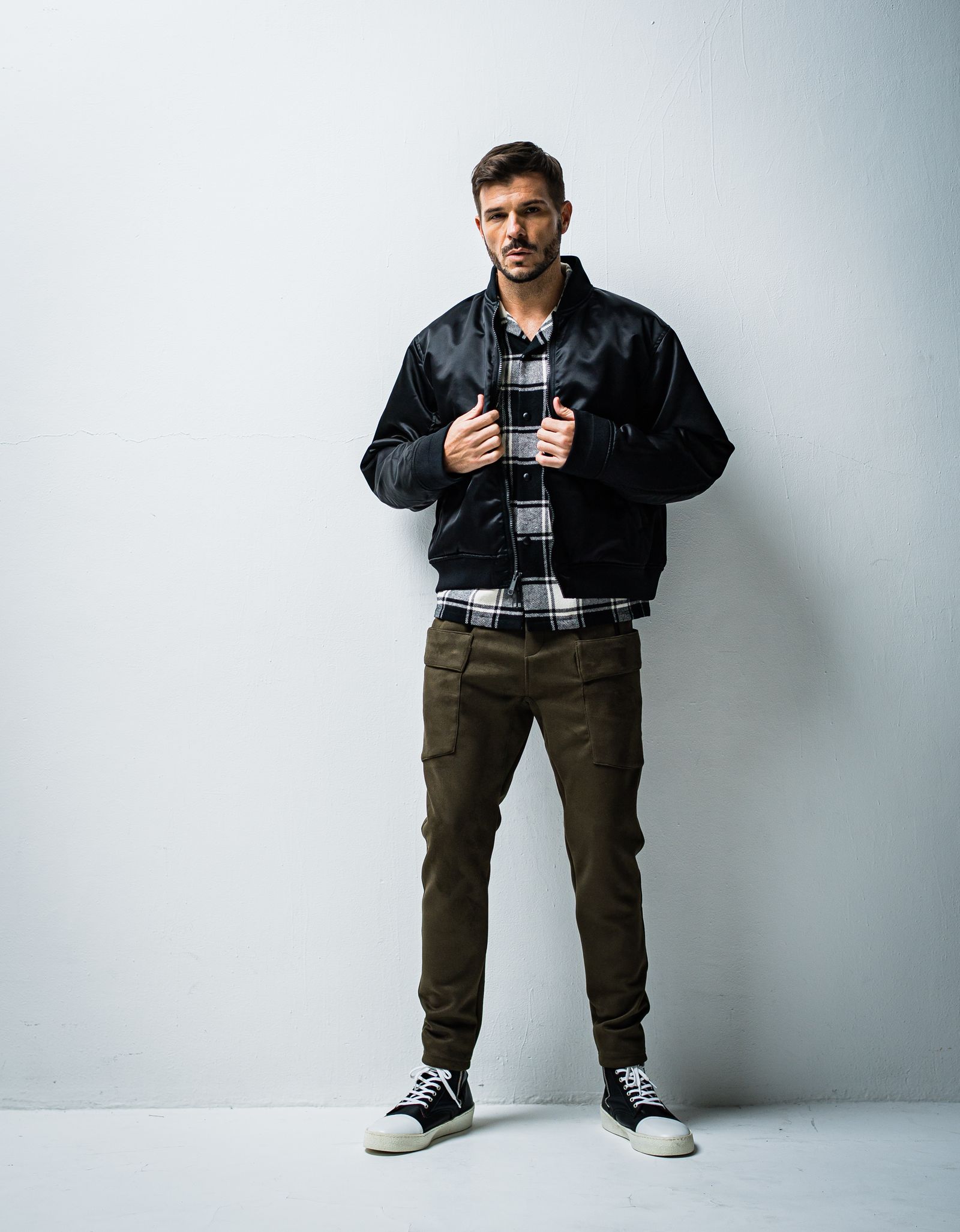 REVERSE FLIGHT JACKET / OR1-JK-001 / リバーシブルMA-1 / ブラック (11月上旬入荷予定)
