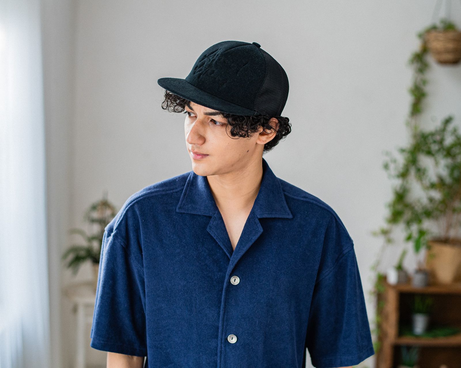 ID BB MESH CAP / RC32-CAP-001 / パイルメッシュキャップ / ブラック