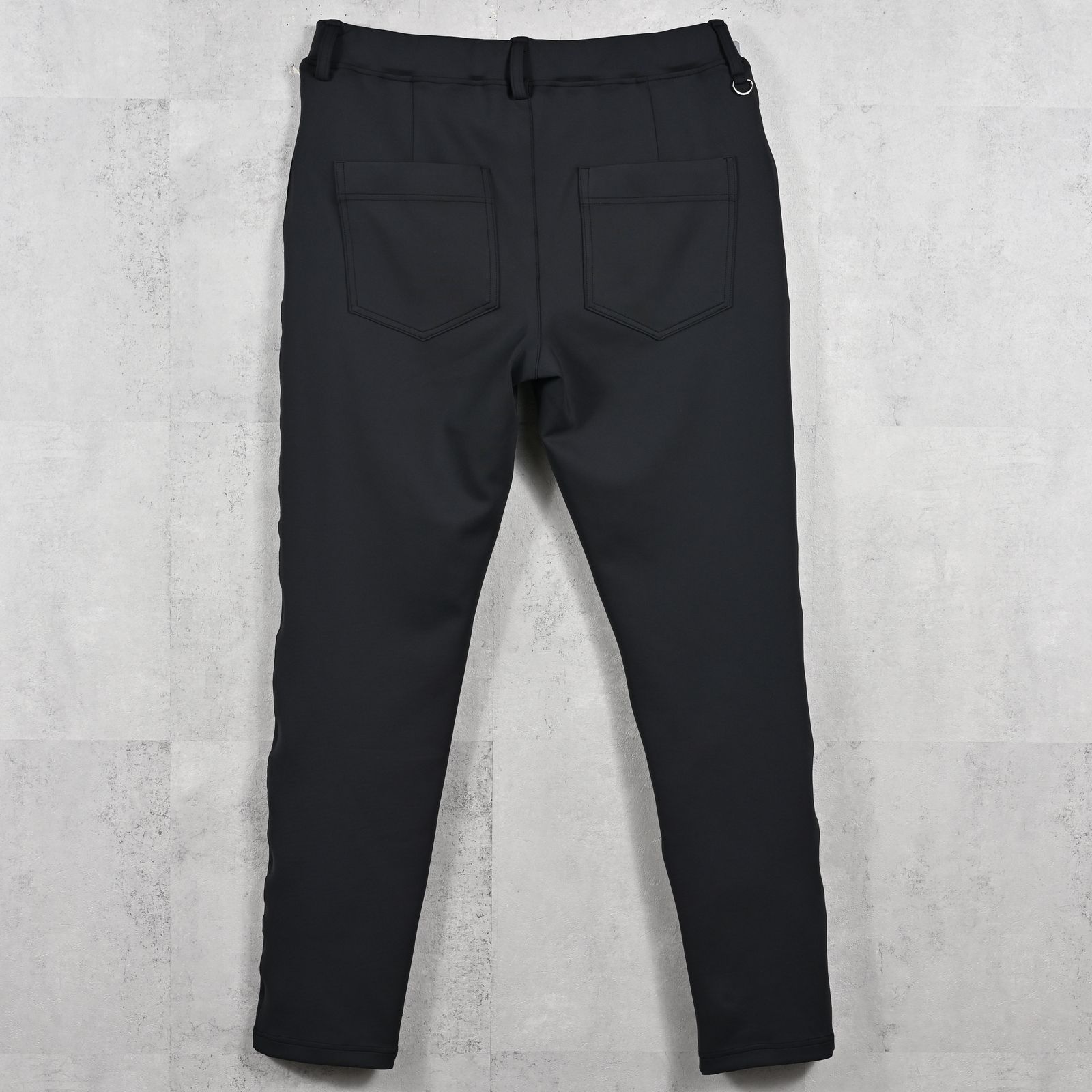 GAVIRIA DB EASY PANTS / DP1-ST-002 / ダンボールジャージイージーパンツ / ブラック (3月中旬入荷予定)
