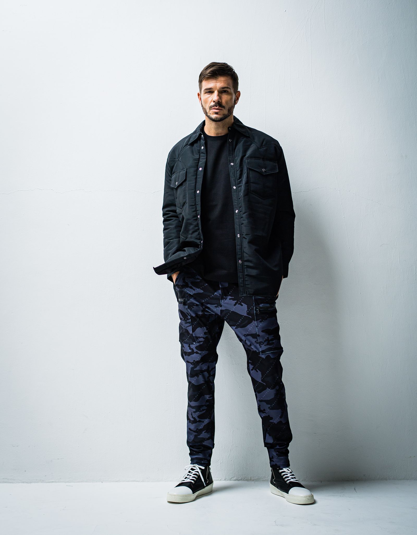 CAMO JERSEY GR PT / OR1-ST-005 / カモジャージギアカーゴパンツ / ブラックカモフラ (1月上旬入荷予定)