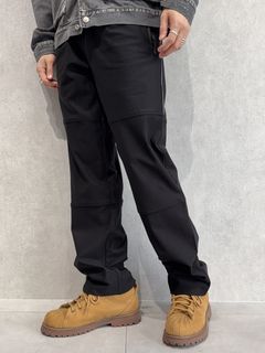 JOHNSON LINE HEAT WIDE TUCK PANTS / RC38-ST-009HWT / 裏起毛ジョンソンラインワイドタックパンツ / ブラック×ブラック