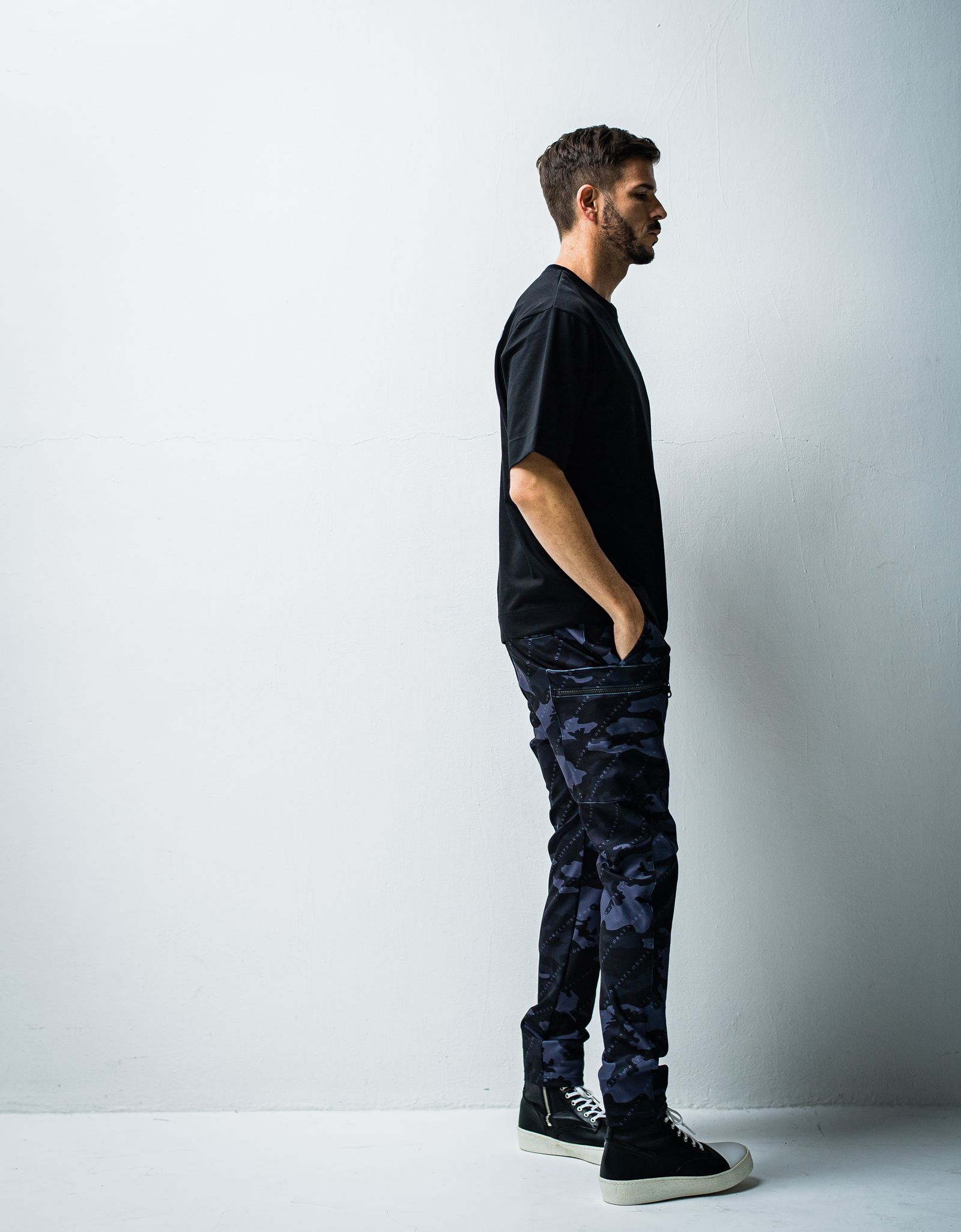 CAMO JERSEY GR PT / OR1-ST-005 / カモジャージギアカーゴパンツ / ブラックカモフラ (1月上旬入荷予定)