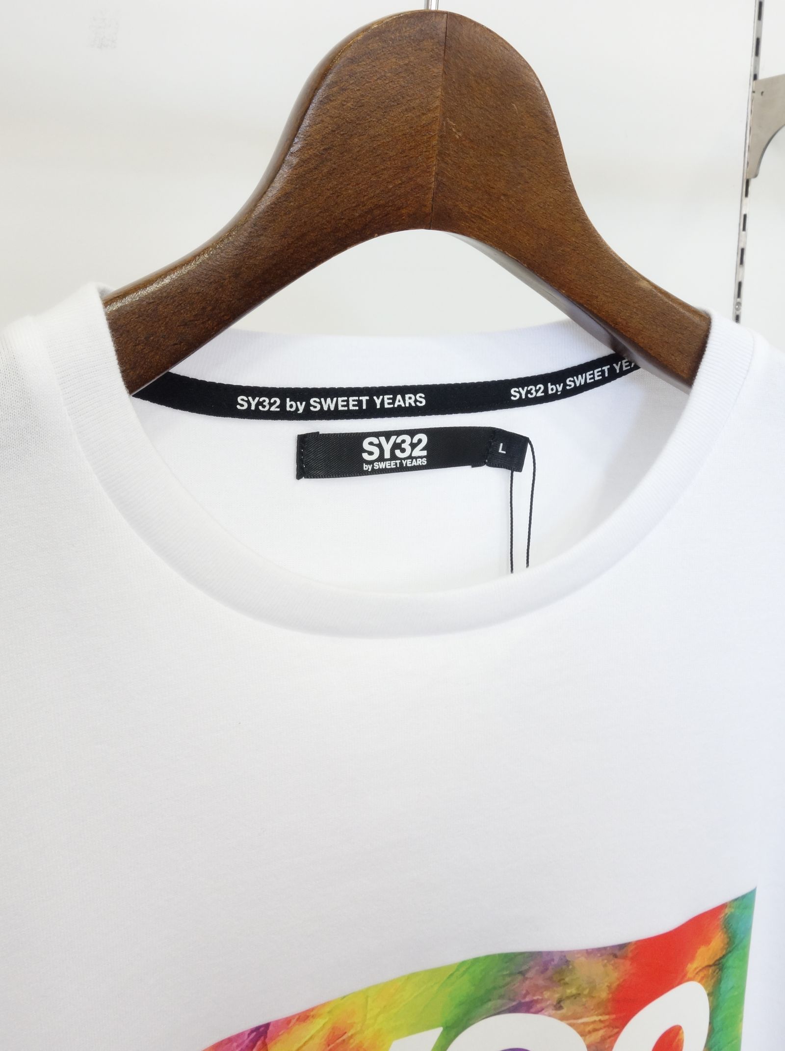 TIE DYE BOX LOGO L/S TEE / TNS1737J / ロングスリーブTシャツ