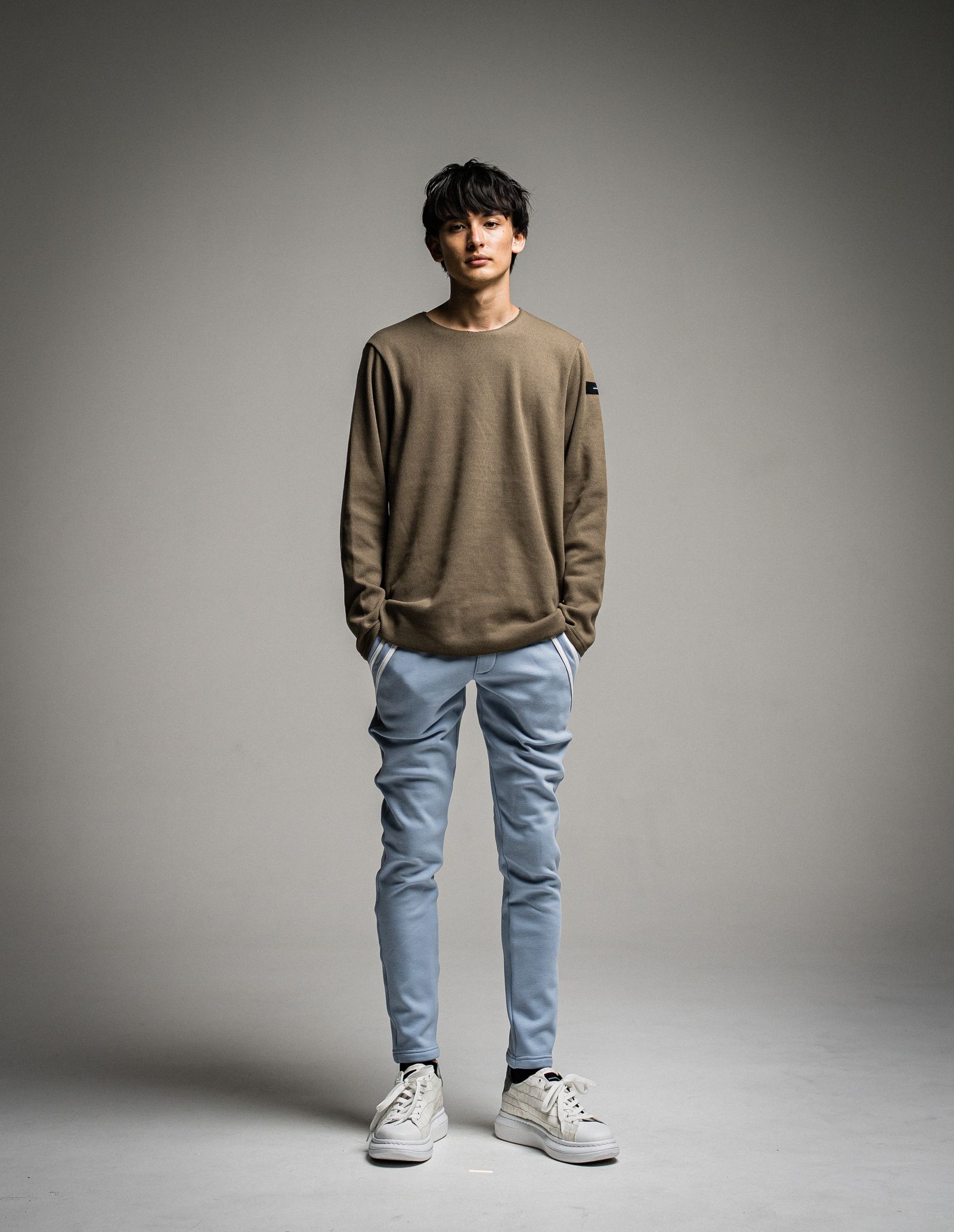 RESOUND CLOTHING - VELOURS FLEECE EDGE PT / RC26-ST-014H / 裏起毛