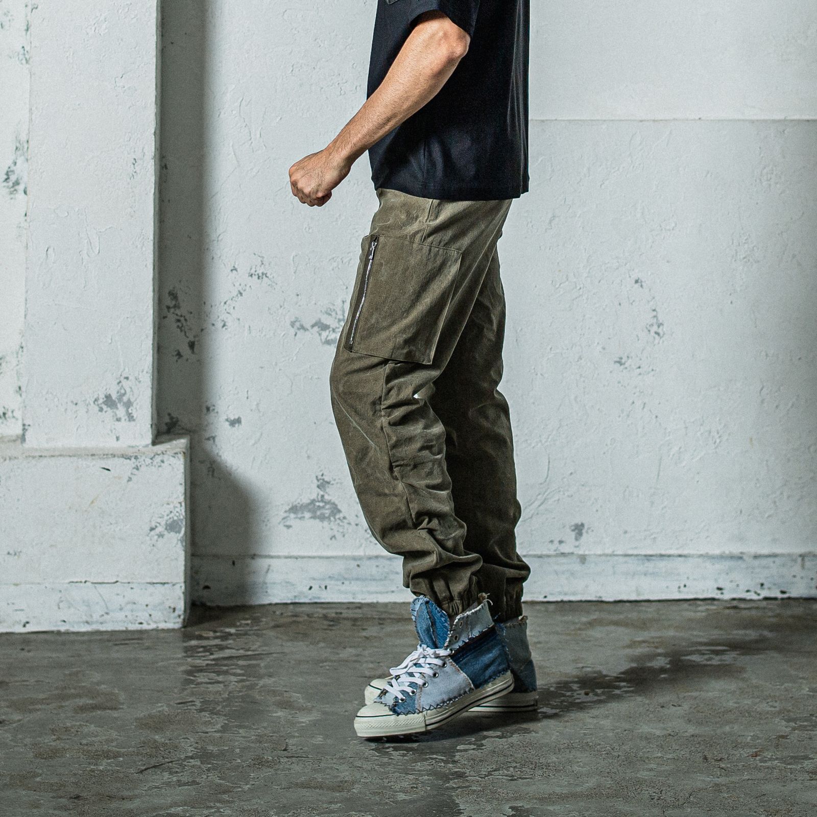 RESOUND CLOTHING リサウンドクロージング DAVID NYLON CARGO