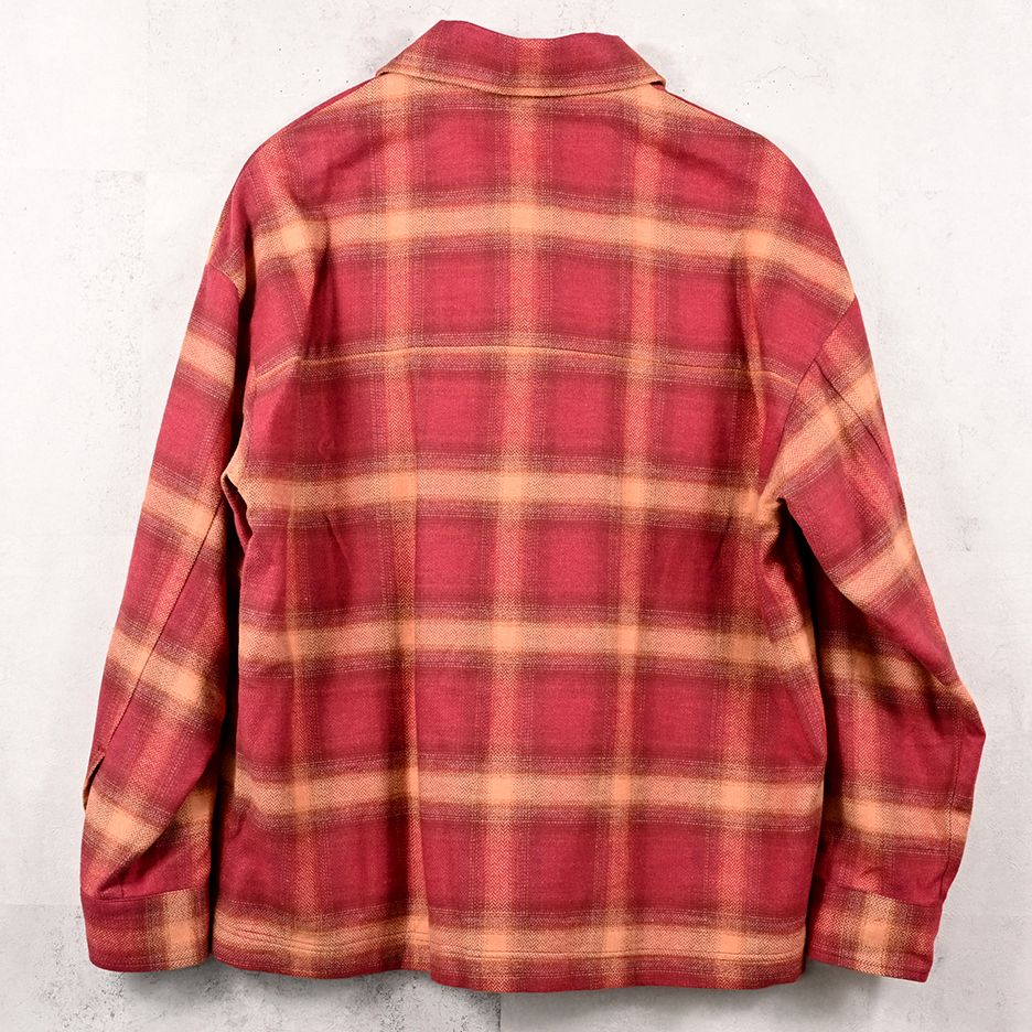 FLANNEL CHECK JK / RC41-JK-006 / フランネルチェックCPOジャケット / レッド (8月下旬入荷予定)