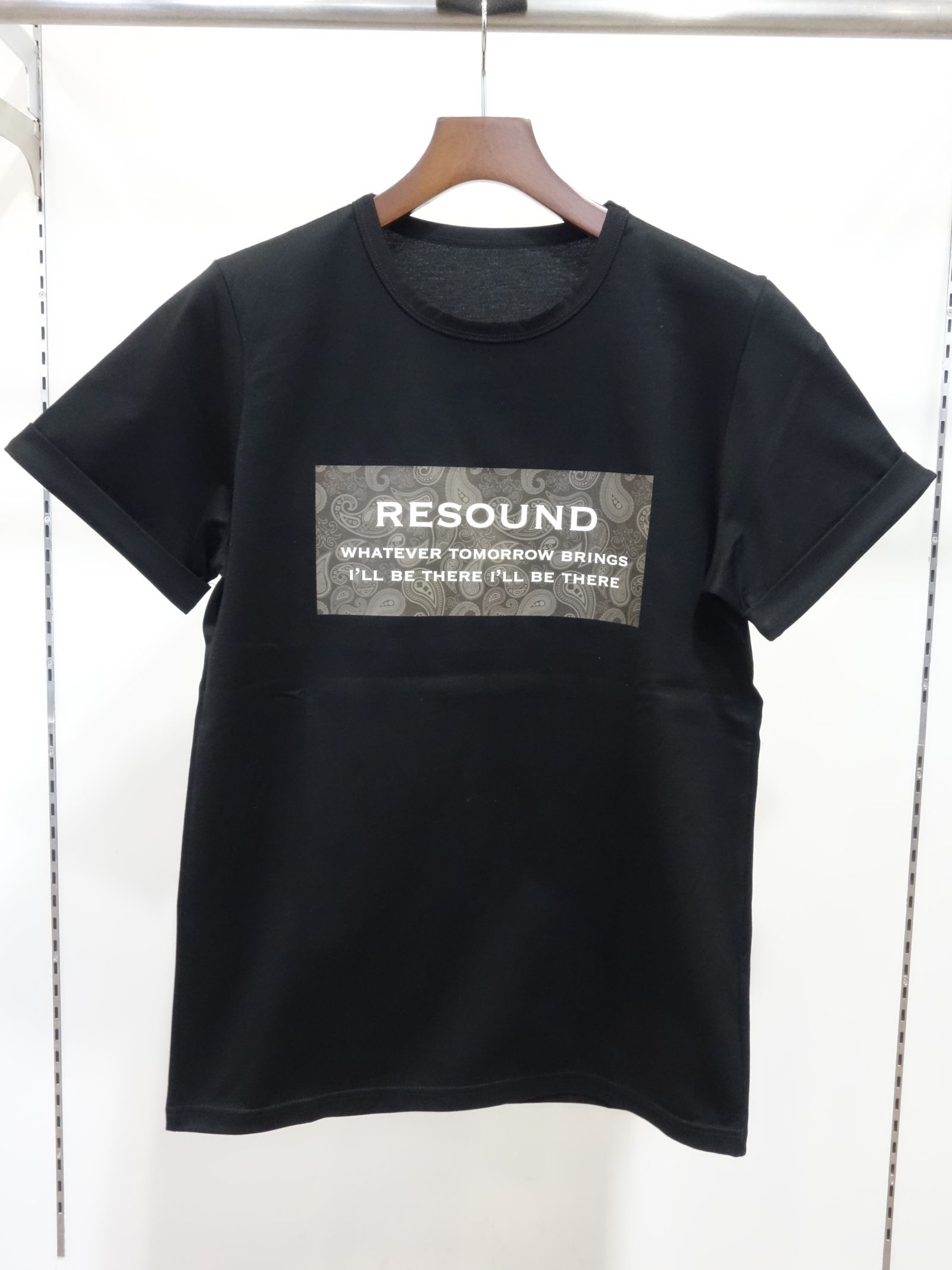 BANDANA BOX ROGO ROLL UP JERSEY TEE / RC19-T-007 / プリントTシャツ