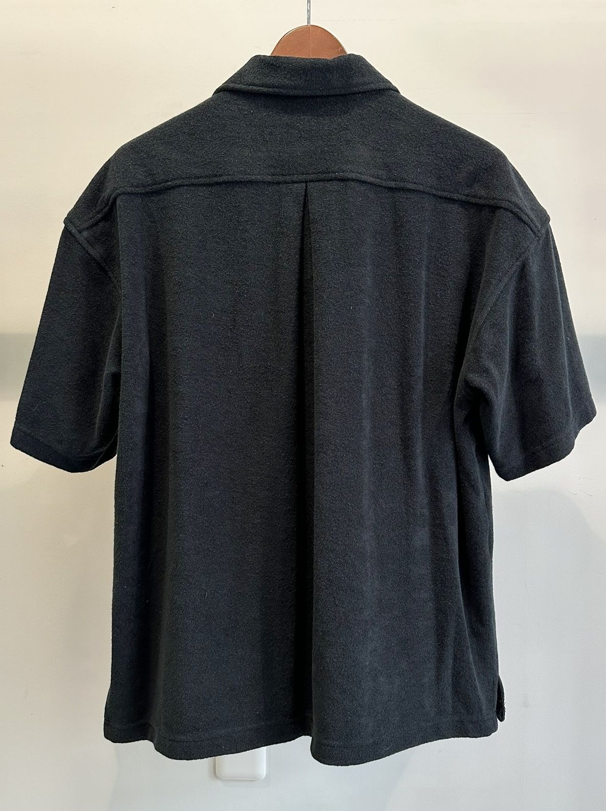 PILE BEACH SHIRTS / RC32-SH-002 / パイル半袖シャツ / ブラック