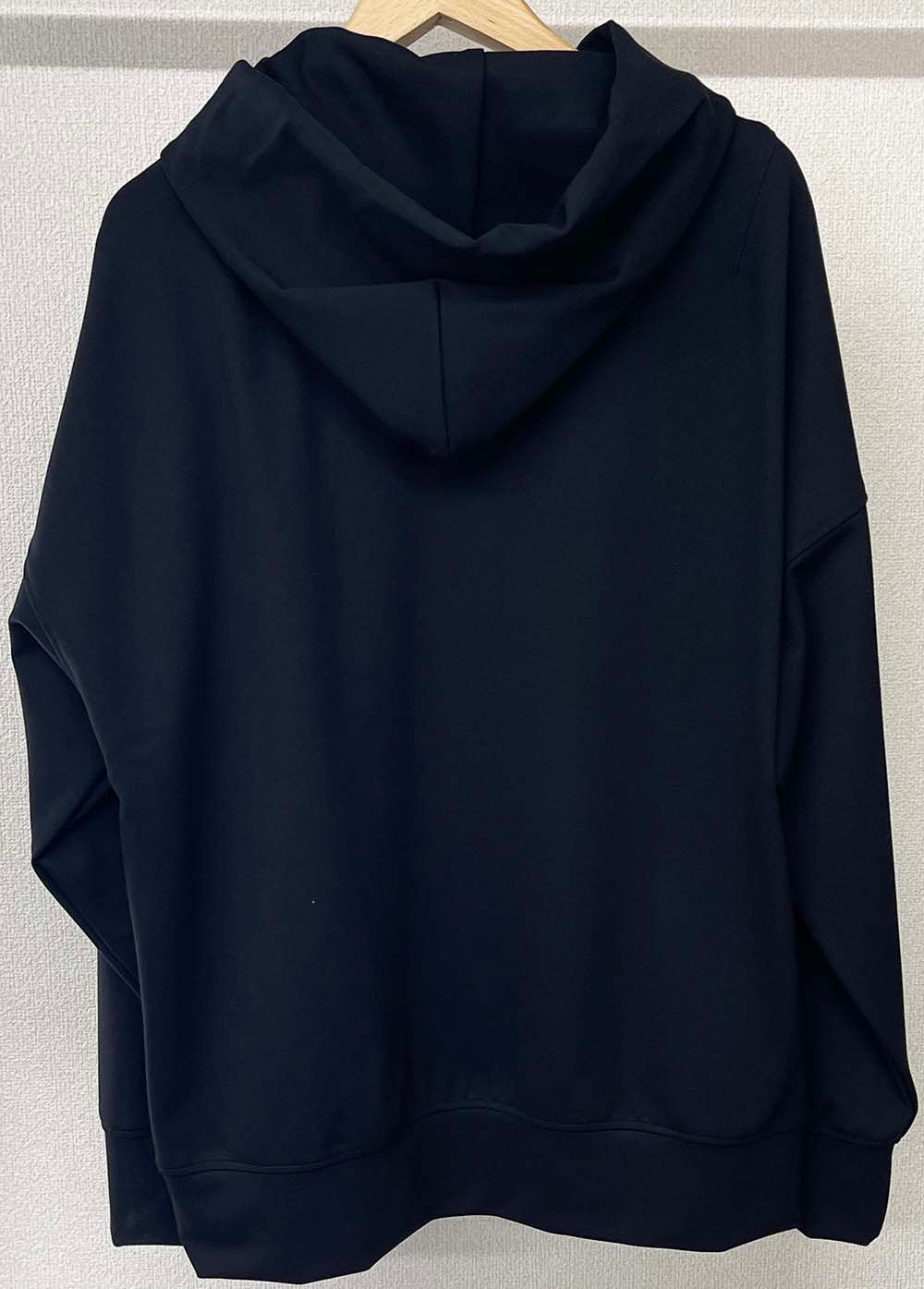 MILITARY POCKET LOOSE HOODIE / RC25-C-005 / ミリタリーポケットパーカー / ブラック
