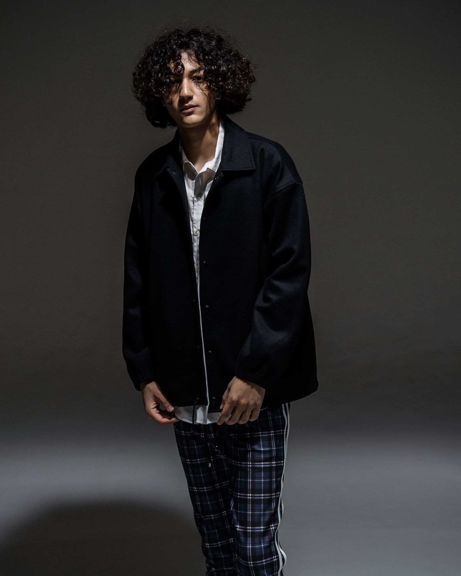 【※期間限定販売※】 OVER WOOL COACH JACKET / RC21-JK-005W / コーチジャケット