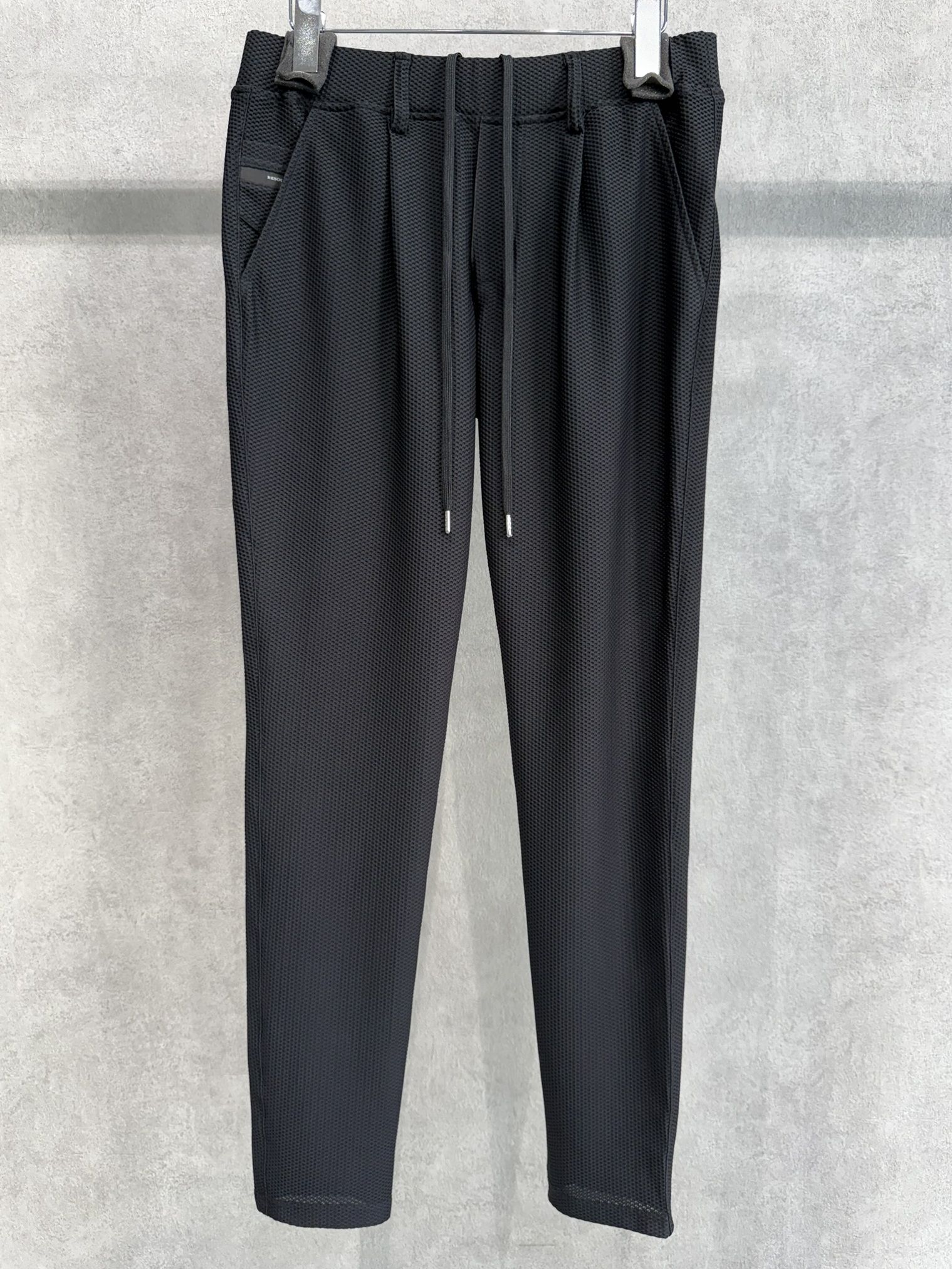CHRIS EASY TUCK PANTS / RC40-ST-016T / イージータックパンツ / メッシュブラック