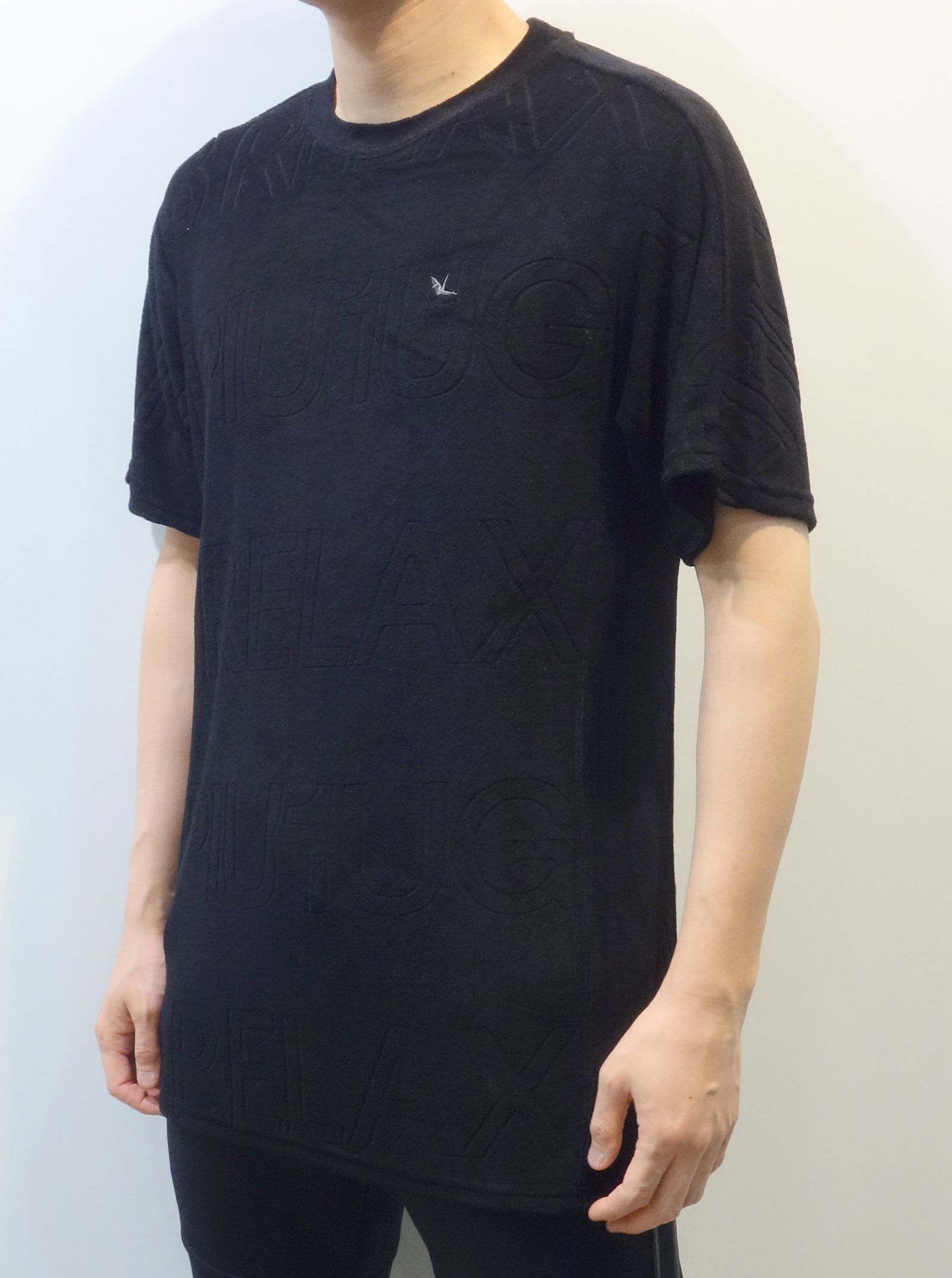 ロゴパイルTシャツ / ust-22011