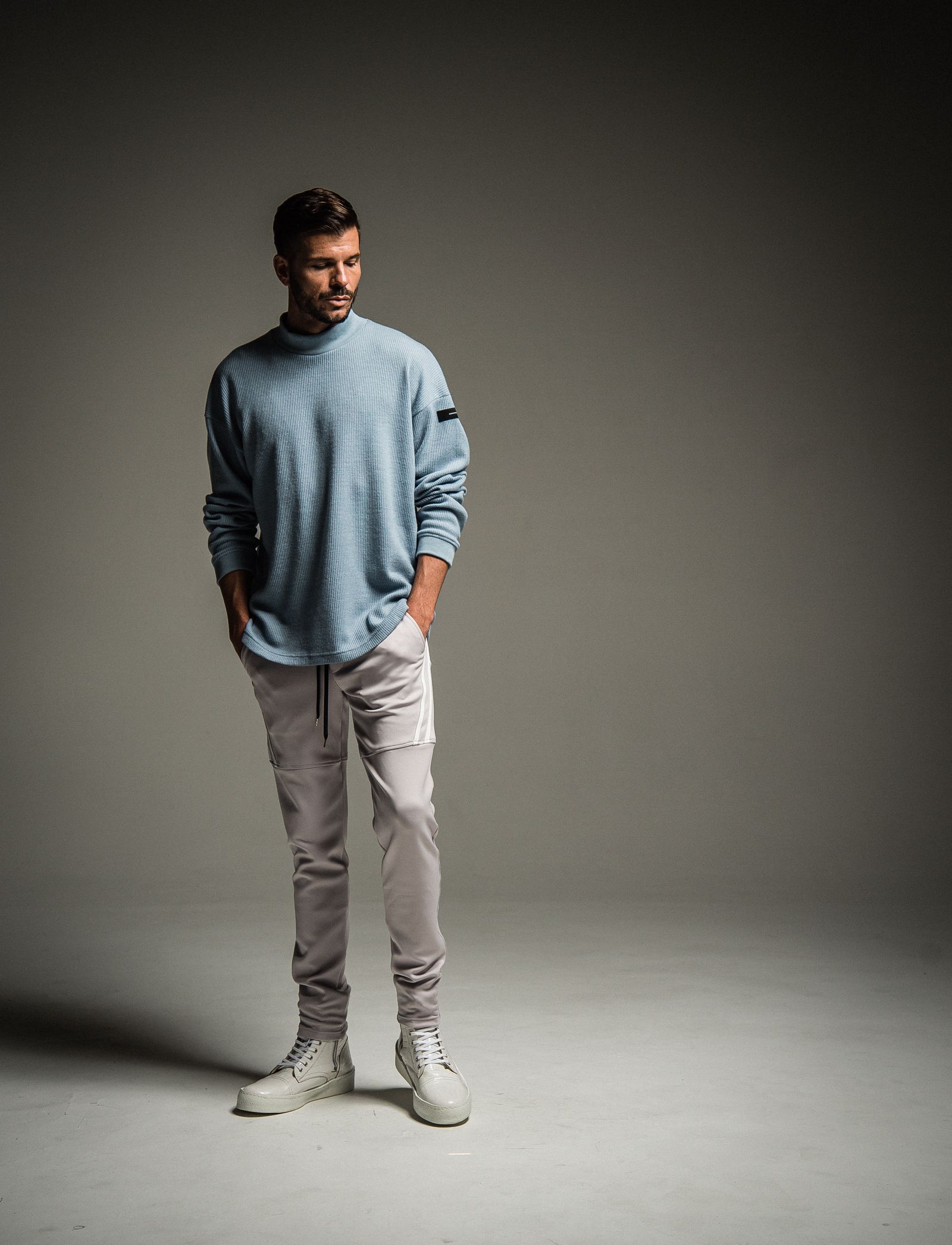MOCKNECK OVER KNIT / RC22-K-001 / モックネックニット