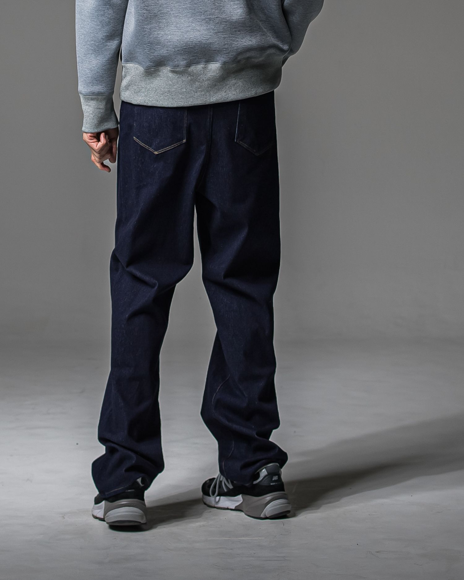 KING DENIM JERSEY / BASIC-ST-005 / デニムジャージ バギーワイドパンツ / インディゴワンウォッシュ