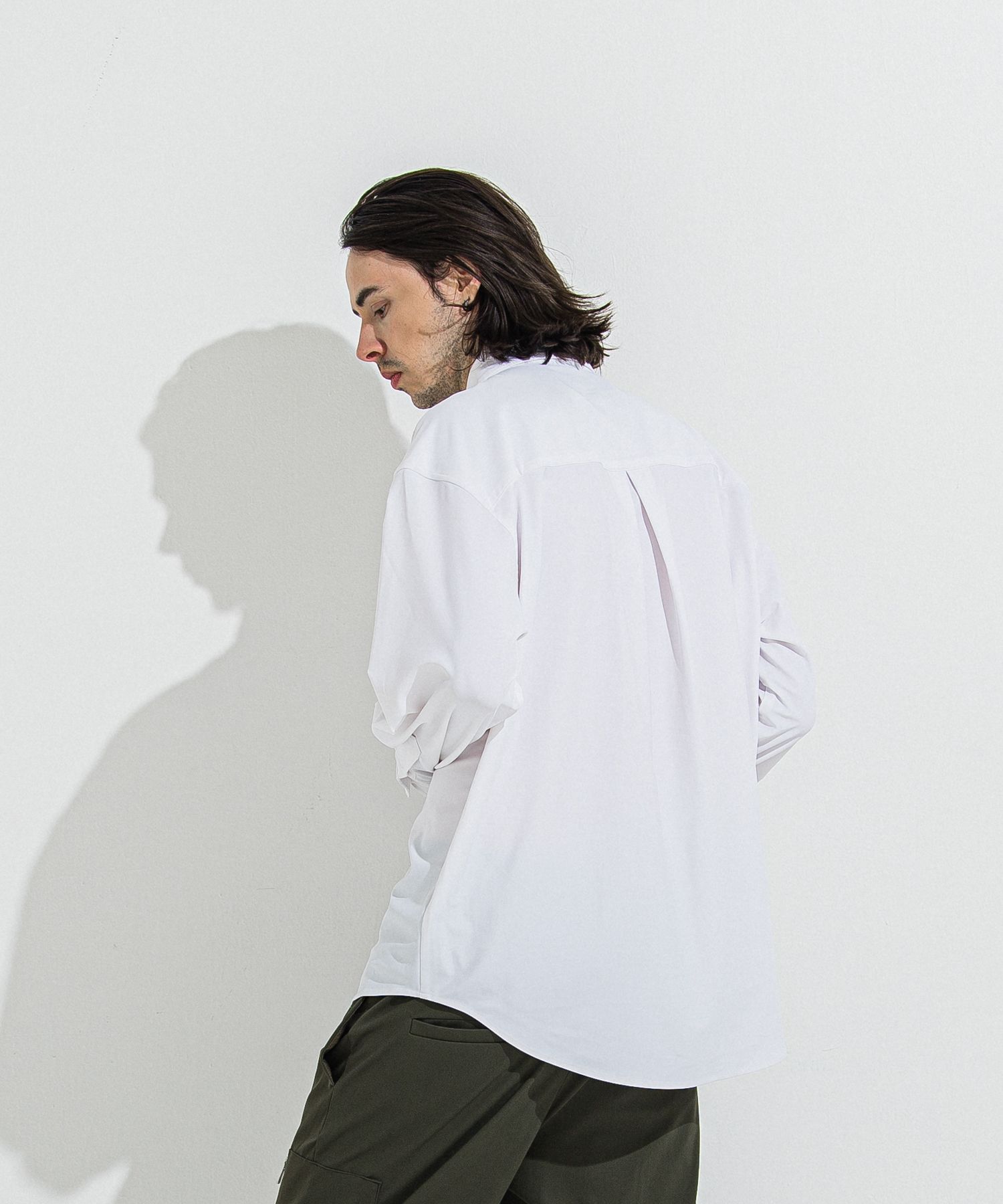 RUSH JACK SHIRTS / RC36-SH-001 / オーバーサイズラッシュガードシャツ / ホワイト