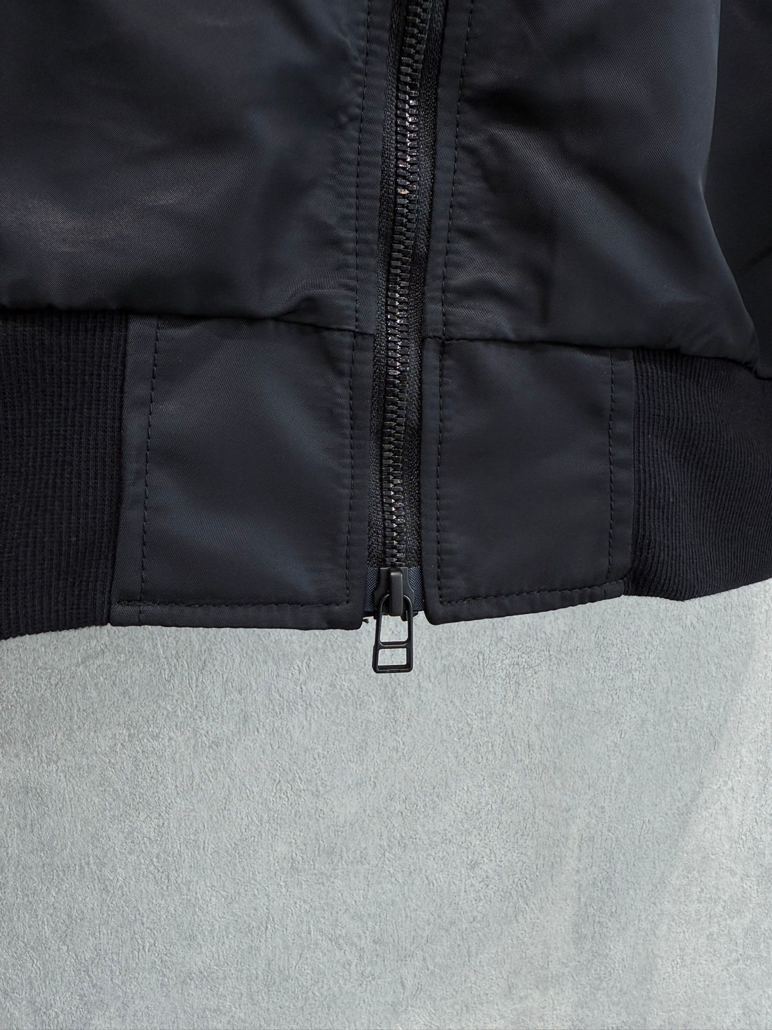 LIGHT DAVID JACKET / RC37-JK-002 / ナイロンライトMA-1 / ブラック