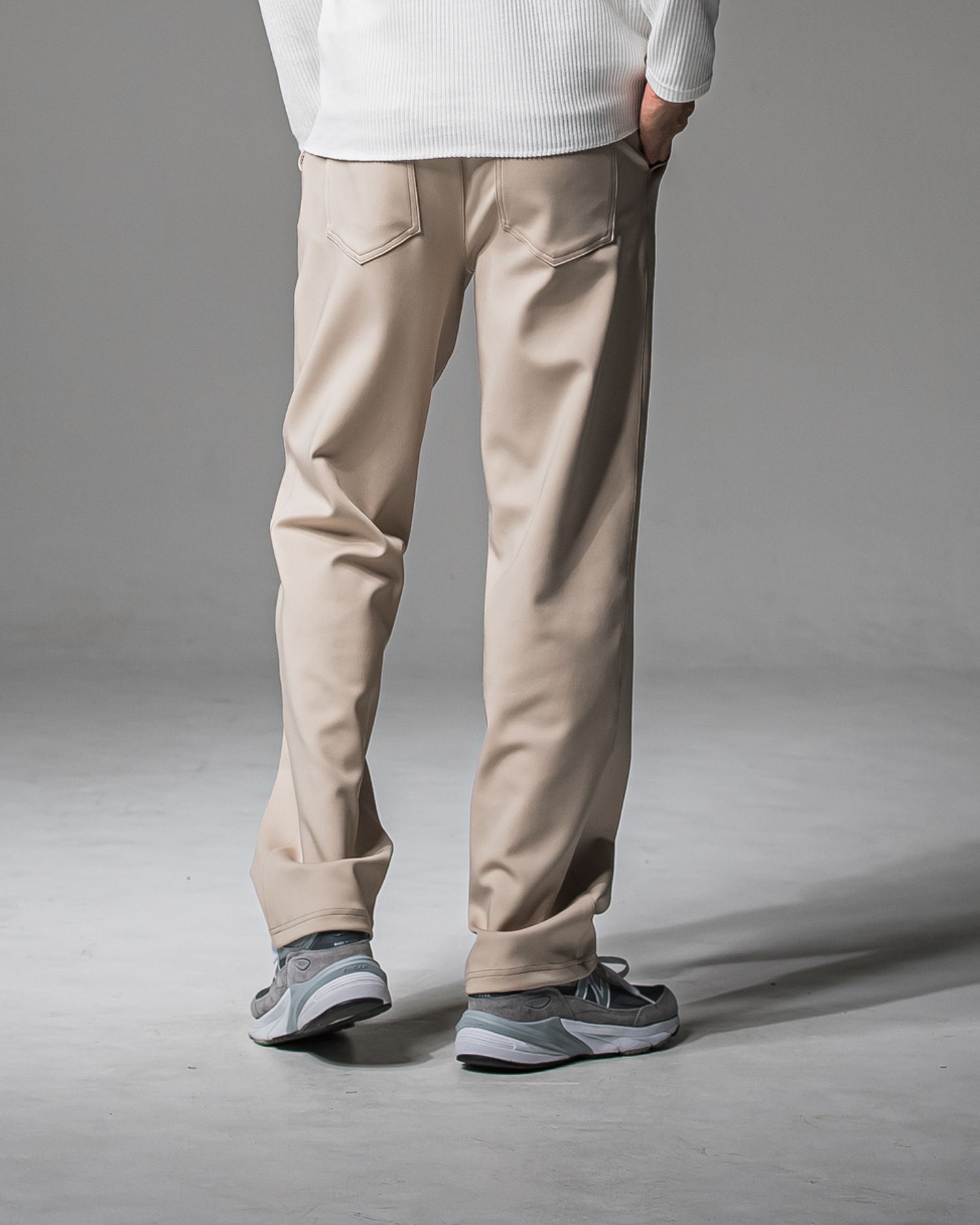CHRIS EASY WIDE TUCK PANTS / RC37-ST-016WT / ワイドタックパンツ / ベージュ