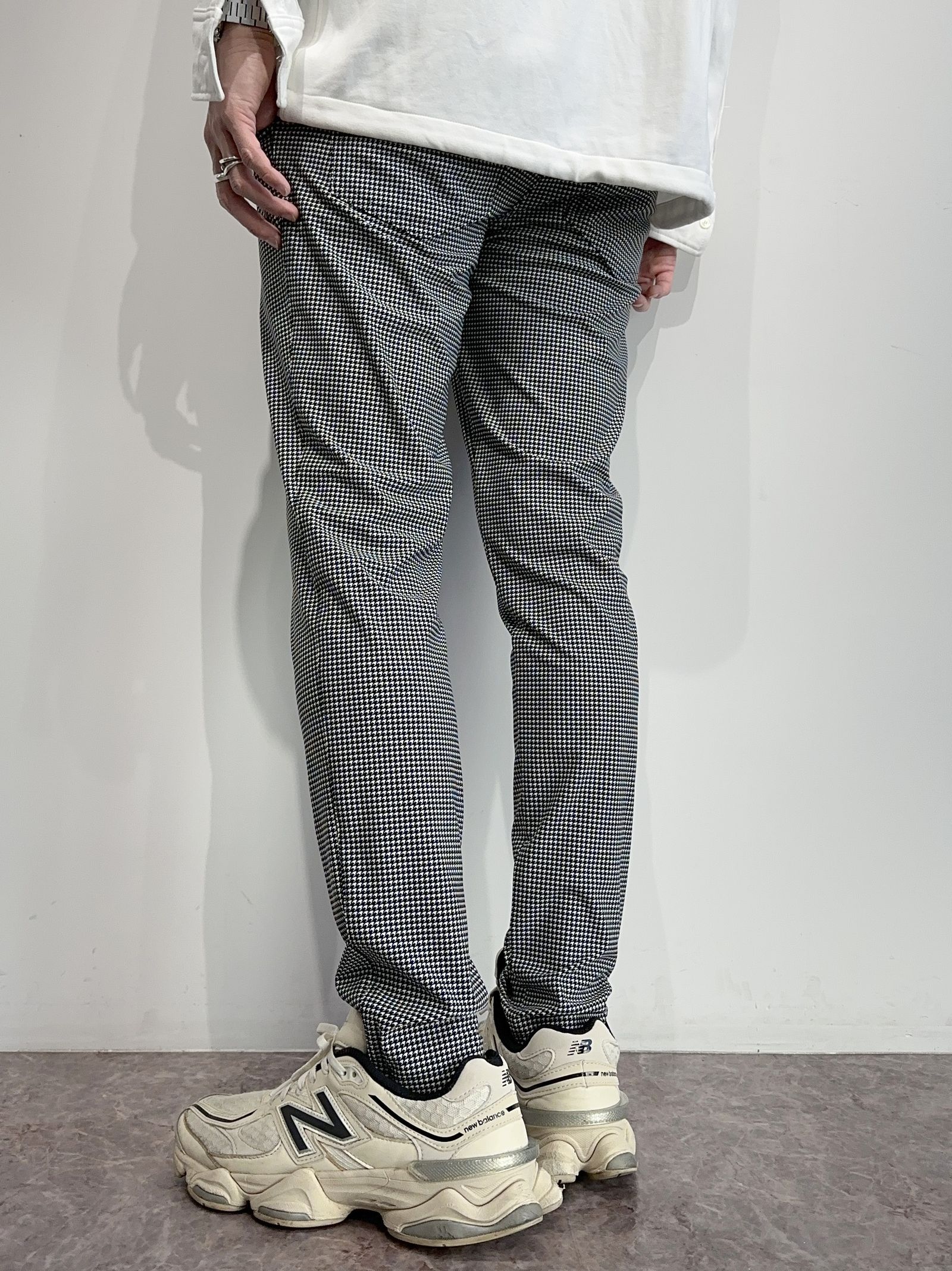 CHRIS EASY TUCK PANTS / RC35-ST-016T / イージータックパンツ / 千鳥柄