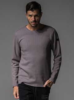 CUTOFF RAIL LONGSLEEVE / RC37-C-001 / レールカットソー / グレー (9月中旬入荷予定)