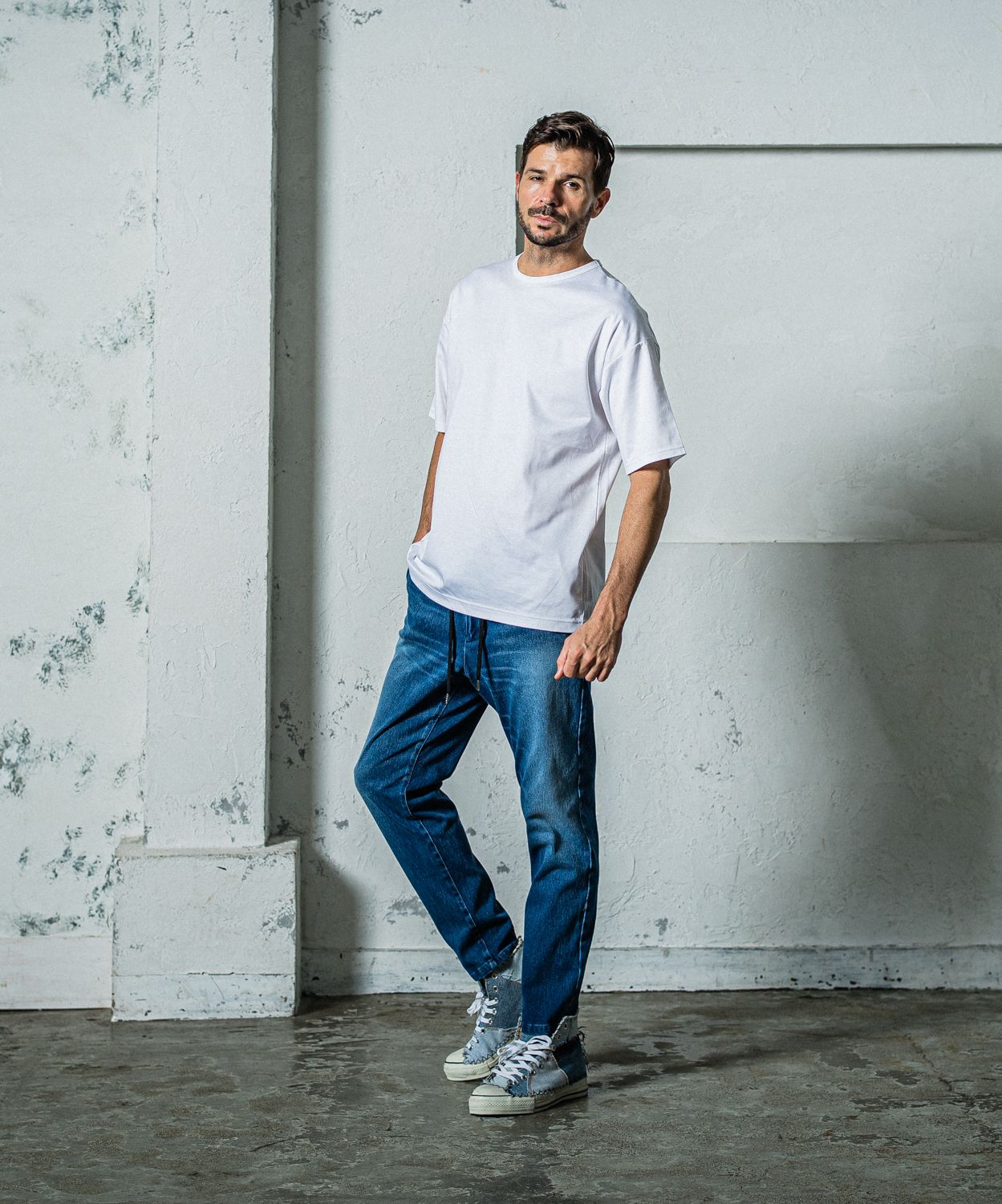 FINEST BASIC LOOSE T / RC35-T-007 / 最高品質コットンビッグTシャツ / ホワイト