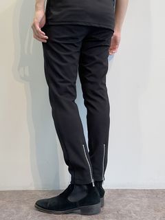 【JOEMONTANA×RESOUND】 ERIC EASY PANTS / RC28-ST-027-J / 裾ジップルーズイージーパンツ / ブラック